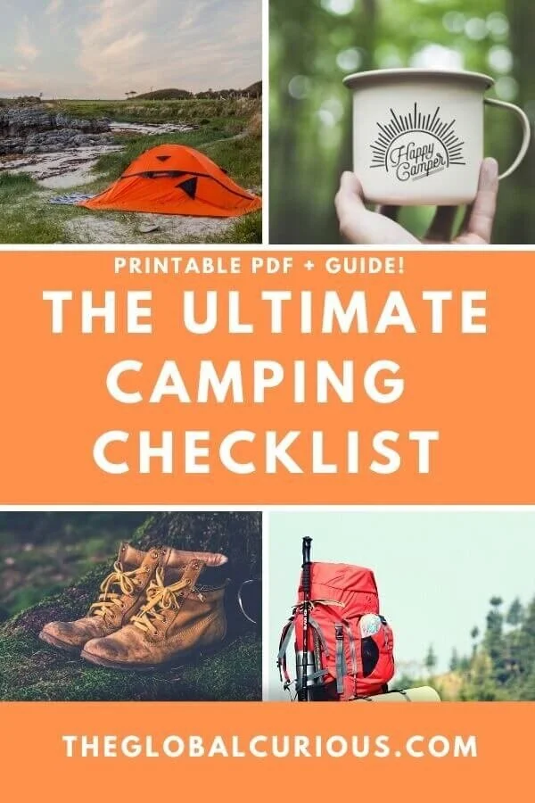 The Ultimate Camping List Guide and Printable Camping Checklist — The