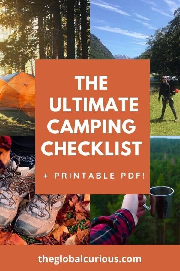 The Ultimate Camping List Guide and Printable Camping Checklist — The