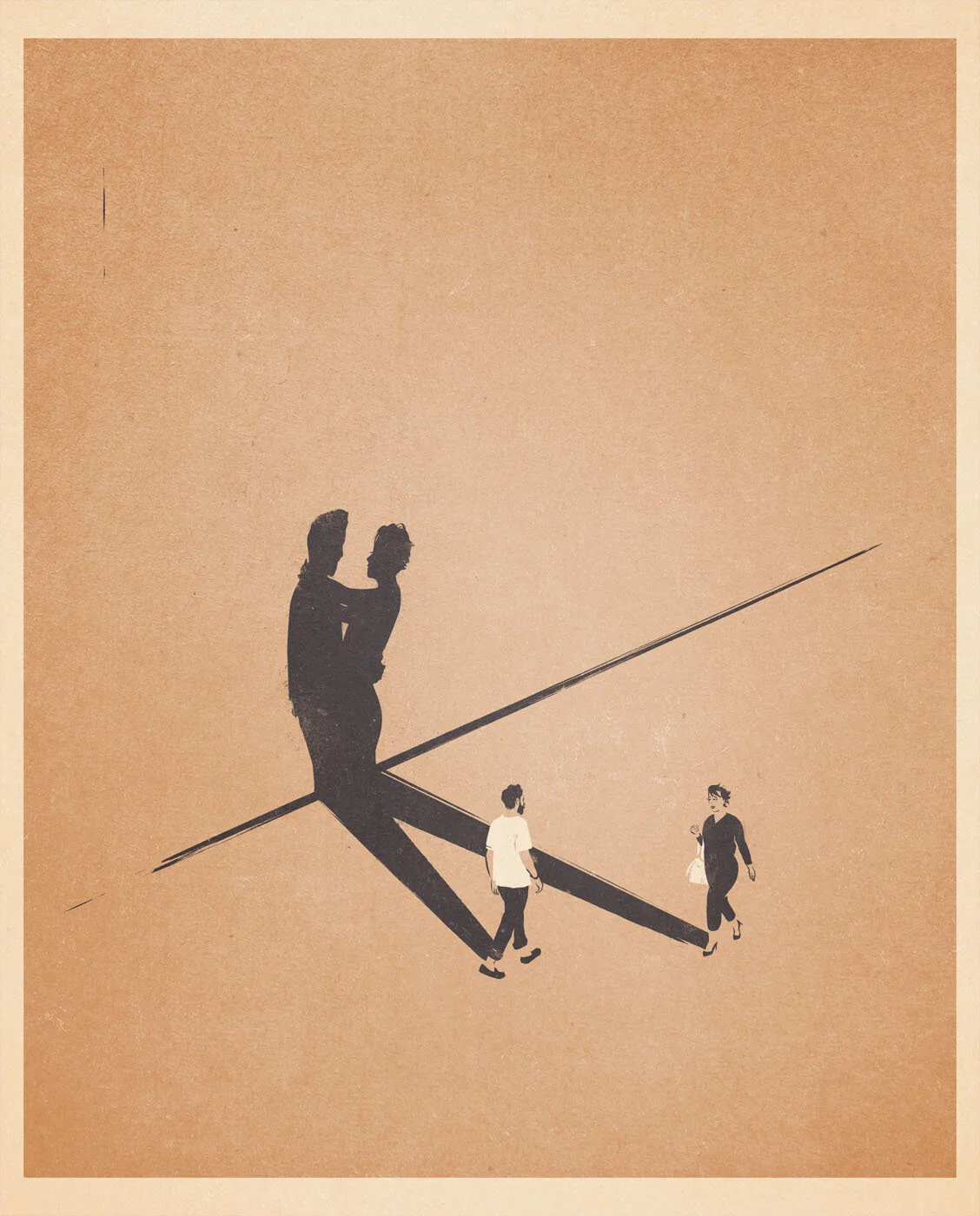 minimalism, nature, scandinavia, scandinavian, sweden, swedish, minimalist, minimal, concept, poster, editorial, book, book cover, bookcover, person, character, illustration, graphic, graphic design, advertising, subtle, visual twist, optical illusi