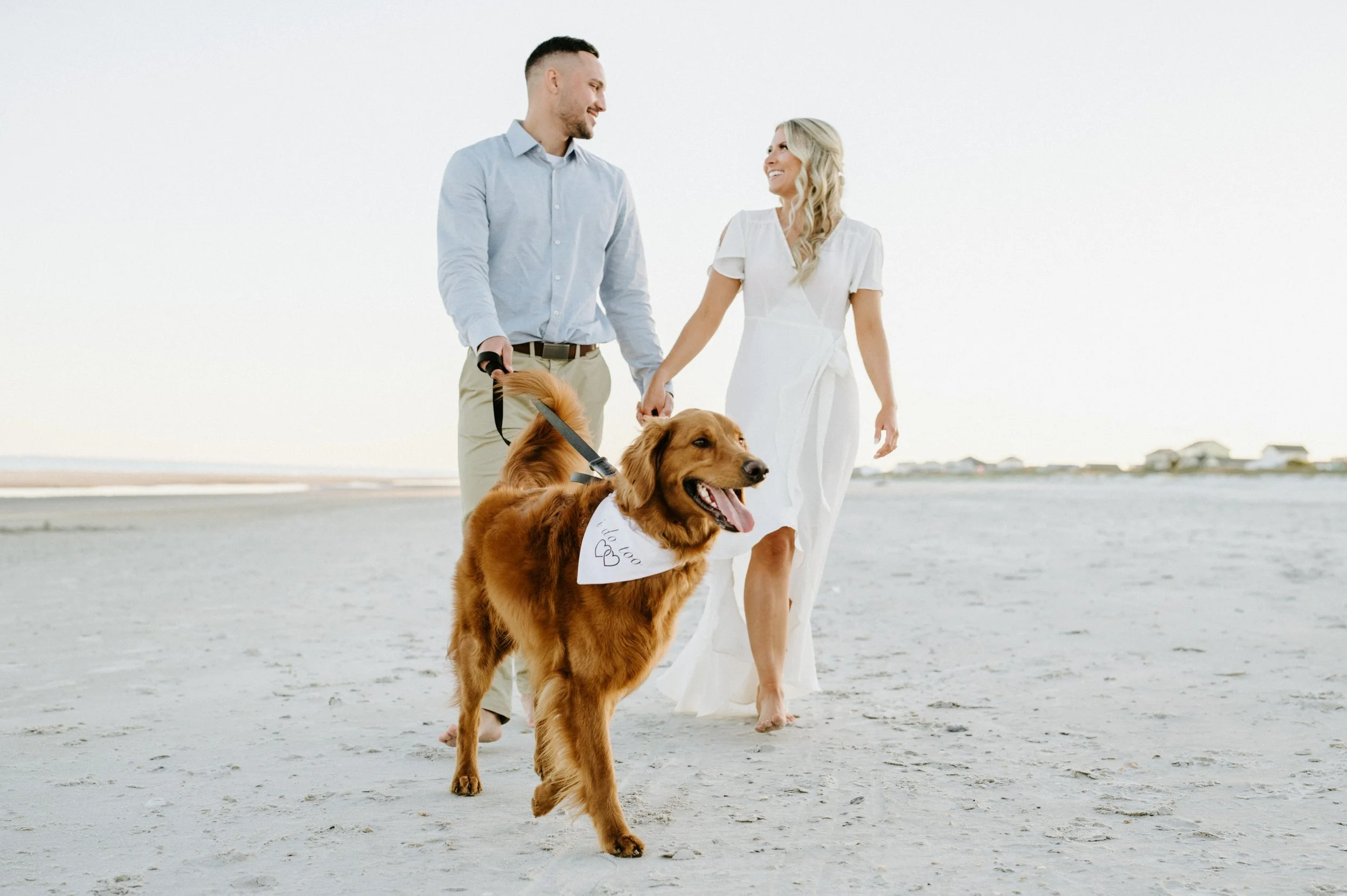 Amanda + Ryan | A Topsail Beach, NC Engagement