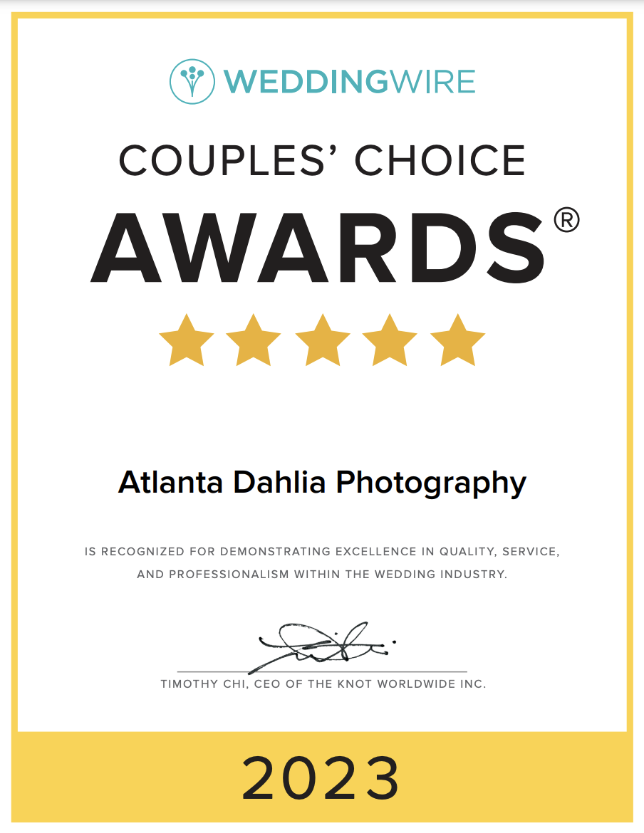 2023 WeddingWire Couples' Choice Award Winner