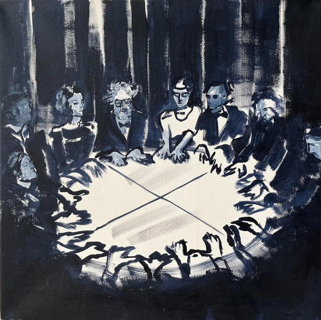 Seance on a wet afternoon