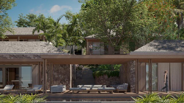 New project in St barts #nicolasgessatarchitecture #render #tropiacalhouse #woodenhouse #luxurylifestyle #stbarts #stbarth #landscapearchitecture #archidaily #archilovers #architecture