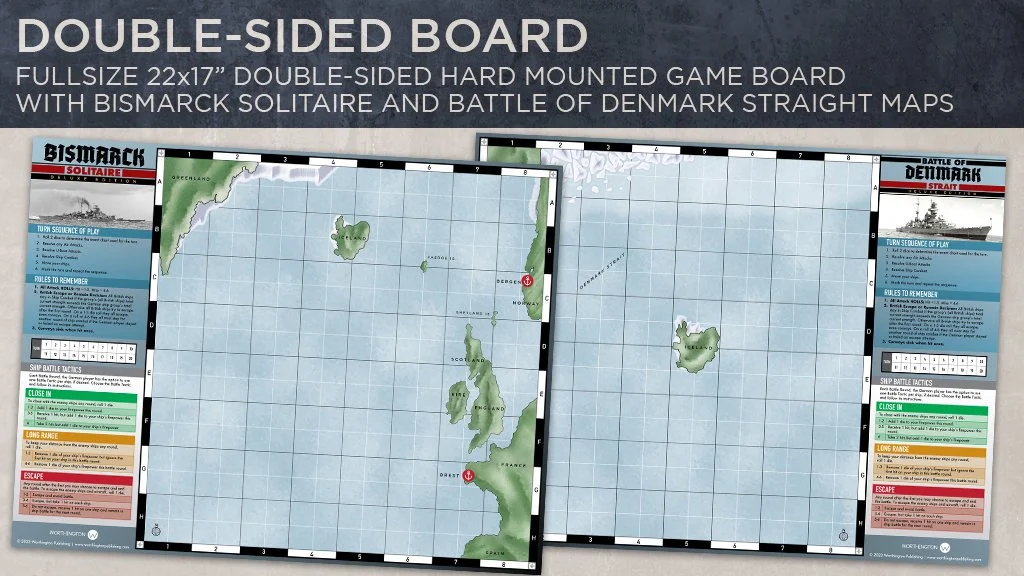 Bismarck Solitaire Board Game Edition — Worthington Publishing and