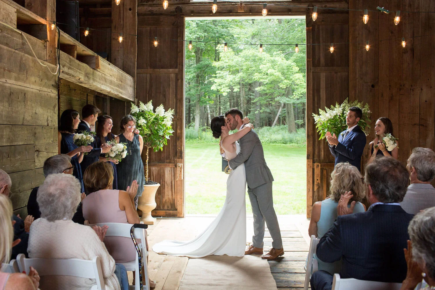 Hadley And Mike S November Wedding At Beech Hill Barn Pinch Me