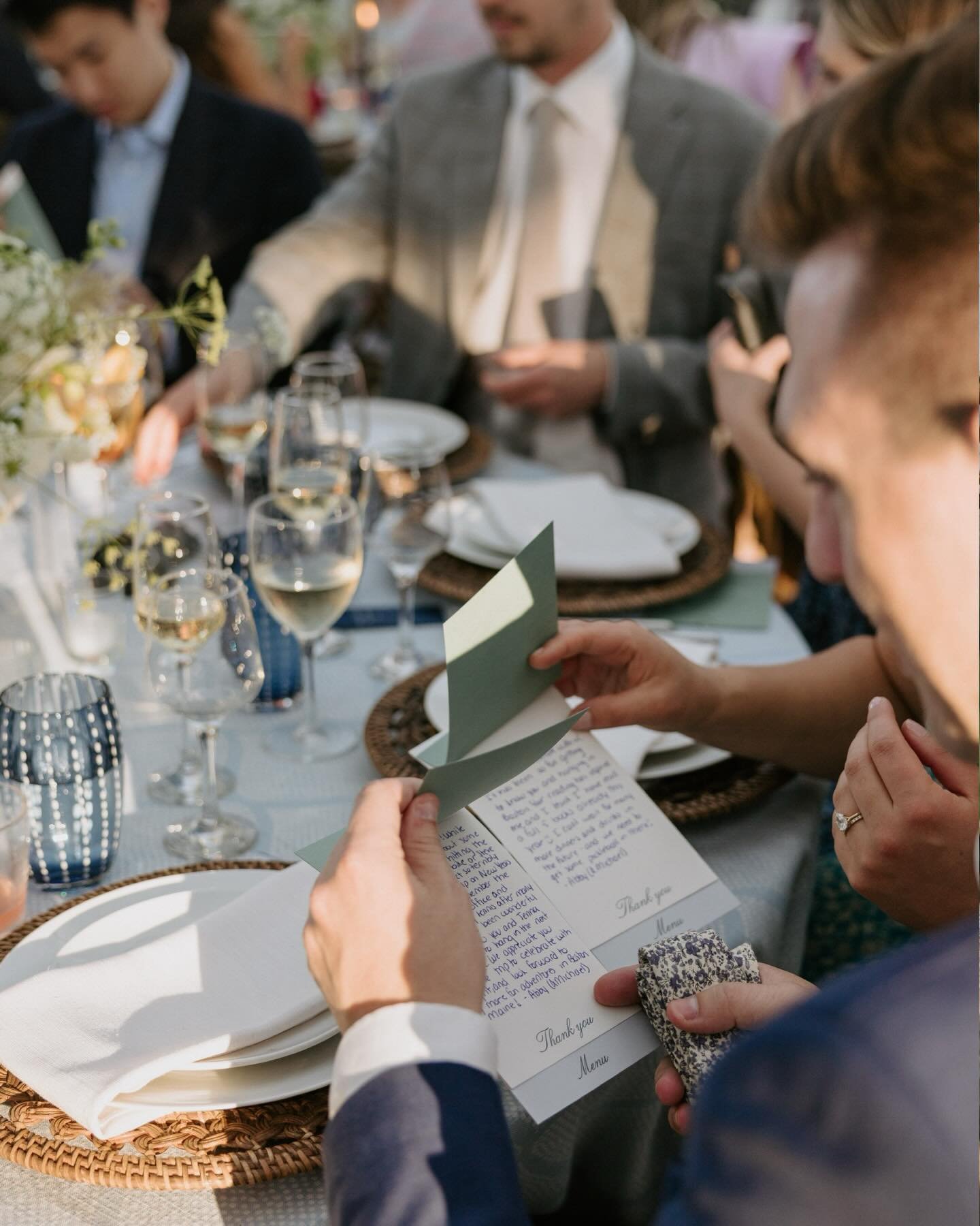 It&rsquo;s all in the little details: custom notes for every guest, hand-painted buoys, and thoughtful touches everywhere.

Groom // @michaelfschwarze 
Venue // Private Residence
Planning + Design // @pinchmeplanning 
Photography // @jillhoylephotogr