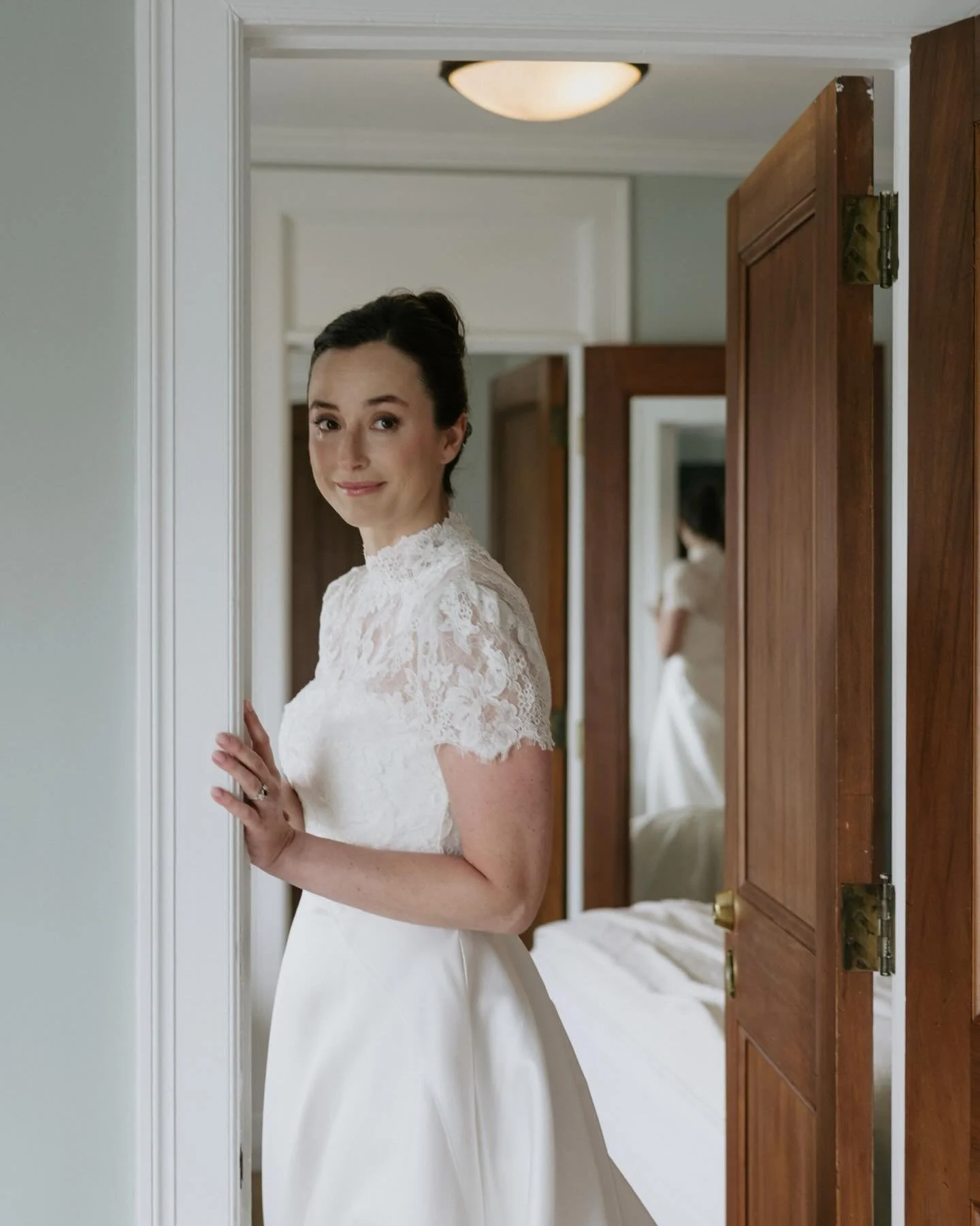 From their first look to their first dance, this day was full of emotional moments and timeless grace ✨

Venue + Catering // @blackpointinn 
Planning + Design // @pinchmeplanning 
Photography // @jillhoylephotography 
Ceremony Entertainment // @dapge