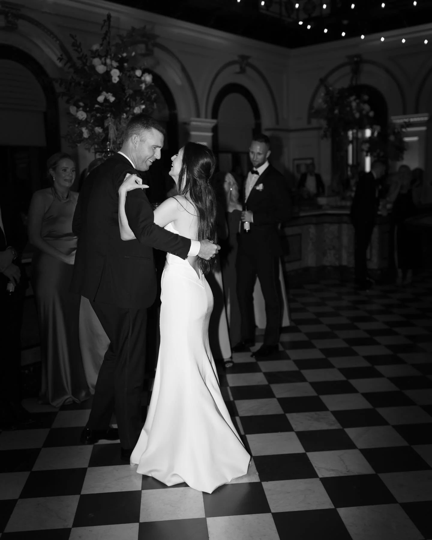 When it no longer matters what color the linens are.

Reception Venue // U.S. Customs House
Planner // @pinchmeplanning 
Officiant // @michellelabuwi 
Photography // @msp_photocollective 
Videography // @rebeccadrouin_ 
Caterer // @bigtreecatering 
B