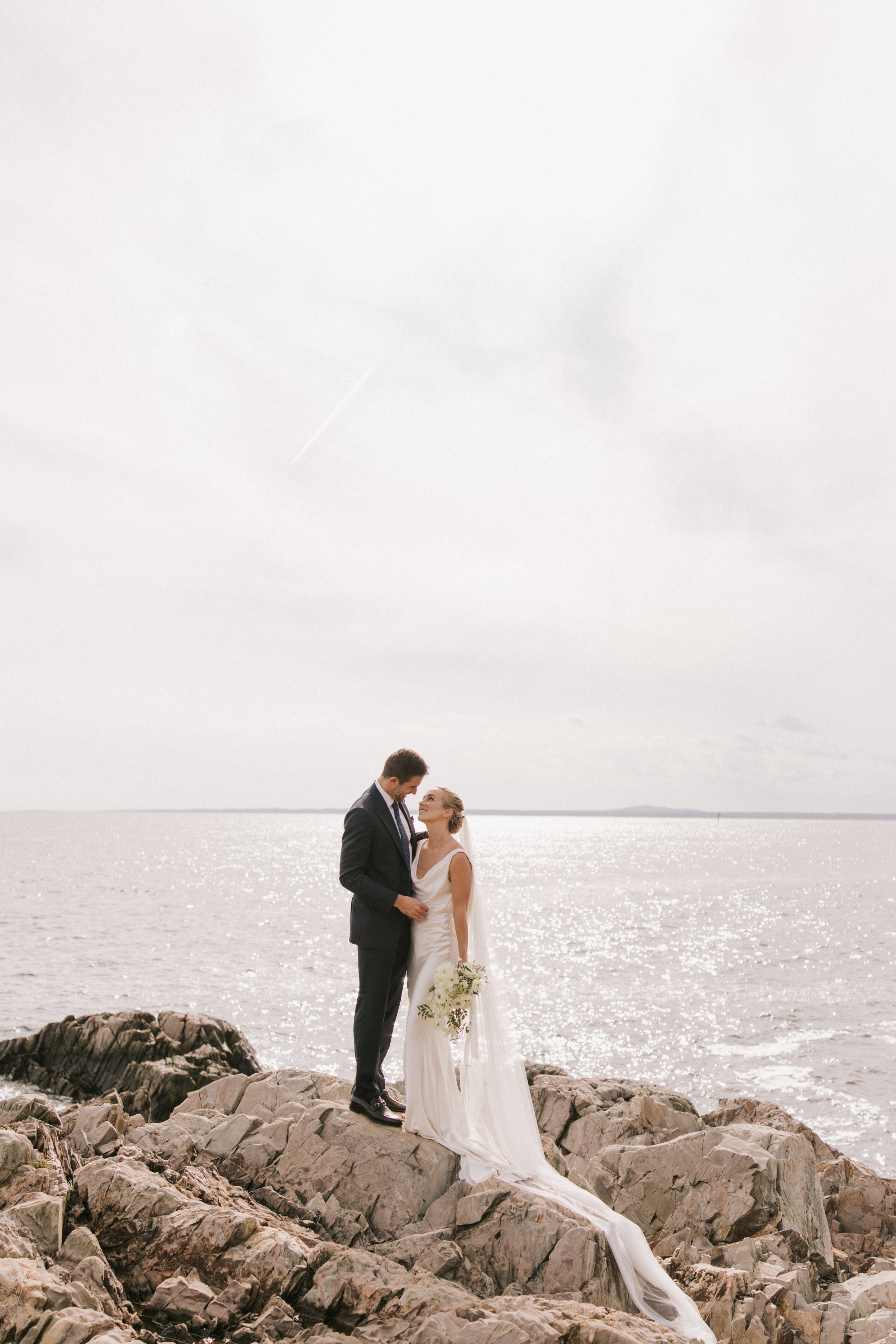 Vibrant Oceanfront Wedding in Kennebunkport, Maine