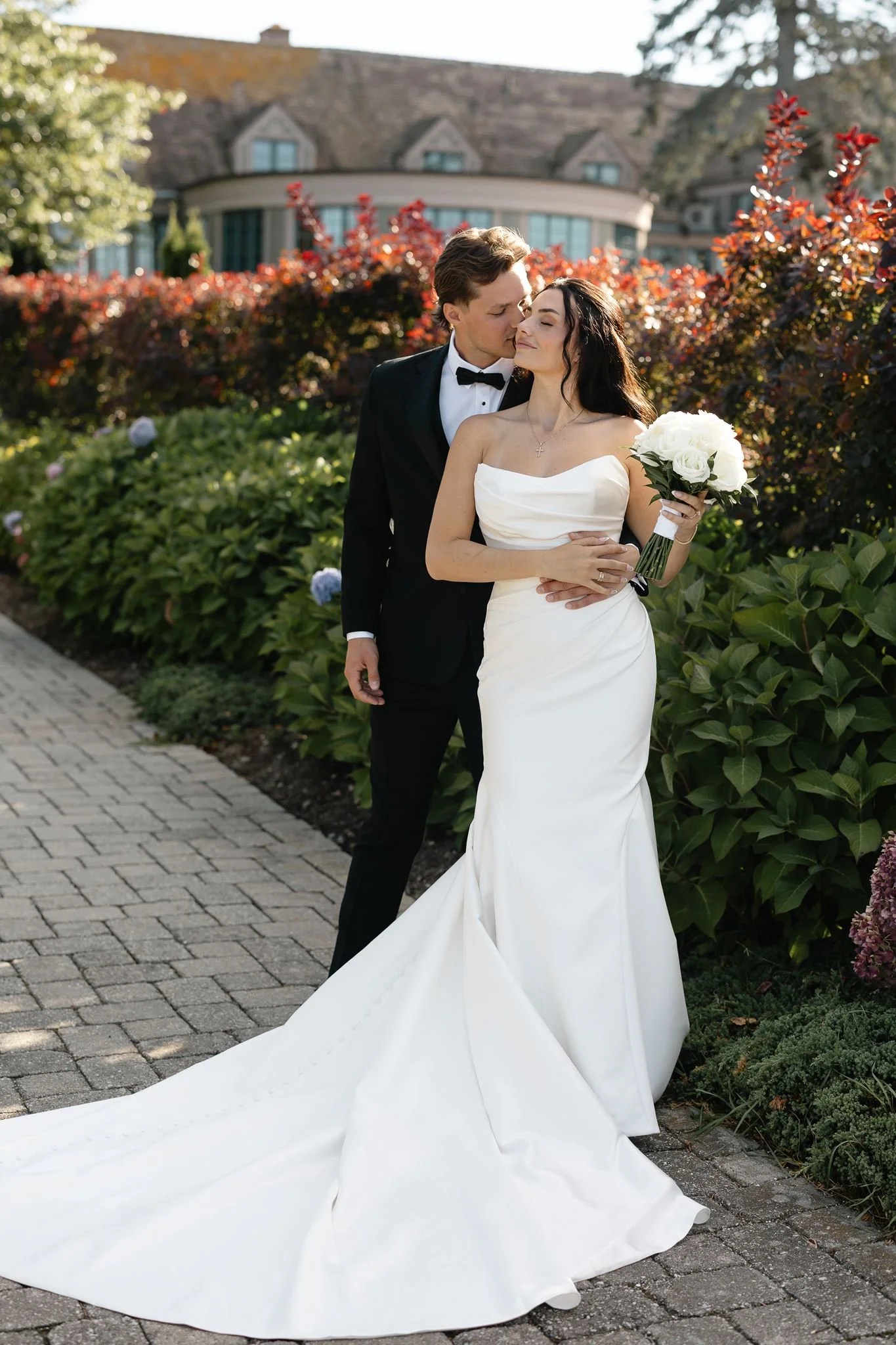 Black and White Elegance at the Bar Harbor Club