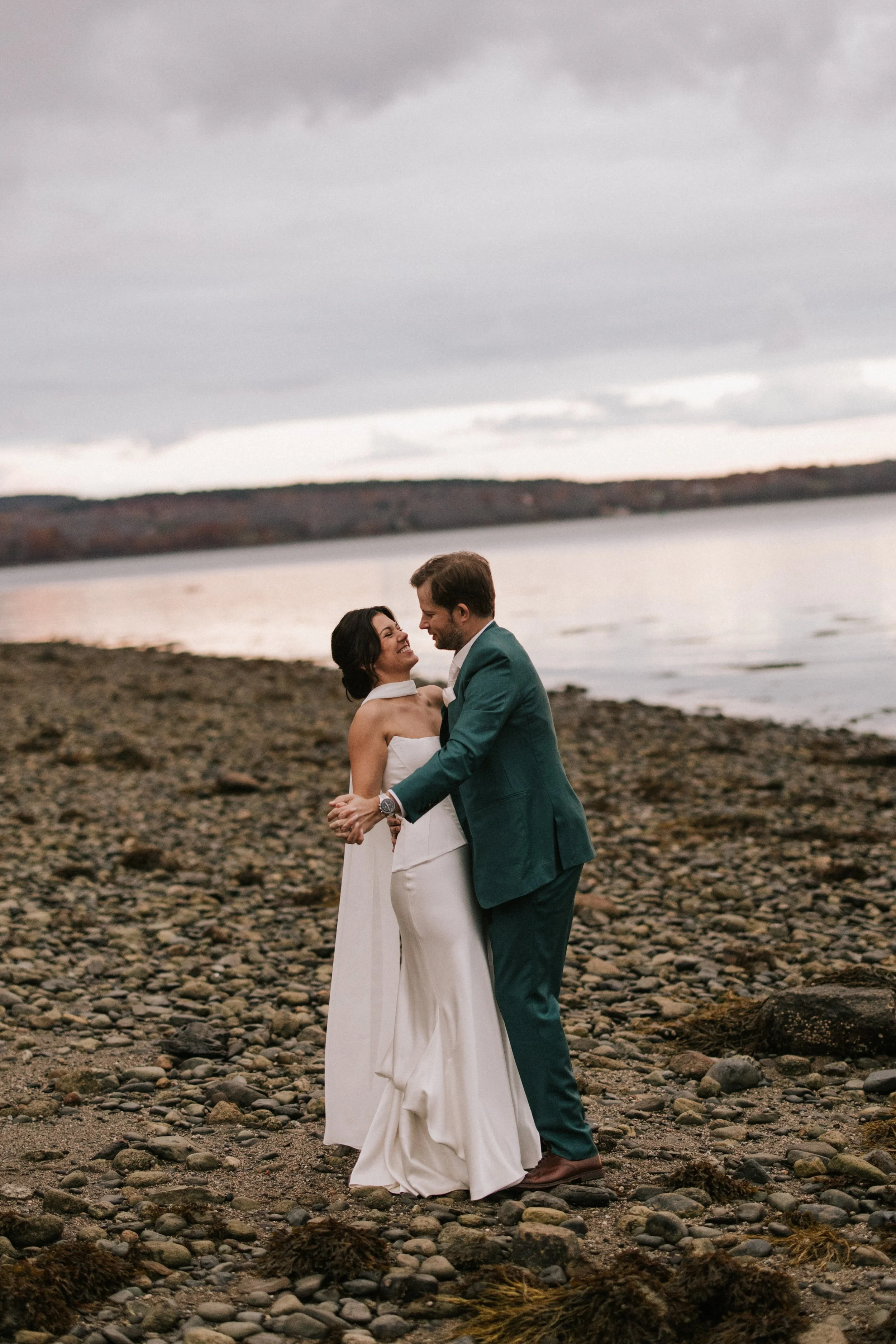Romantic Coastal Wedding at French's Point