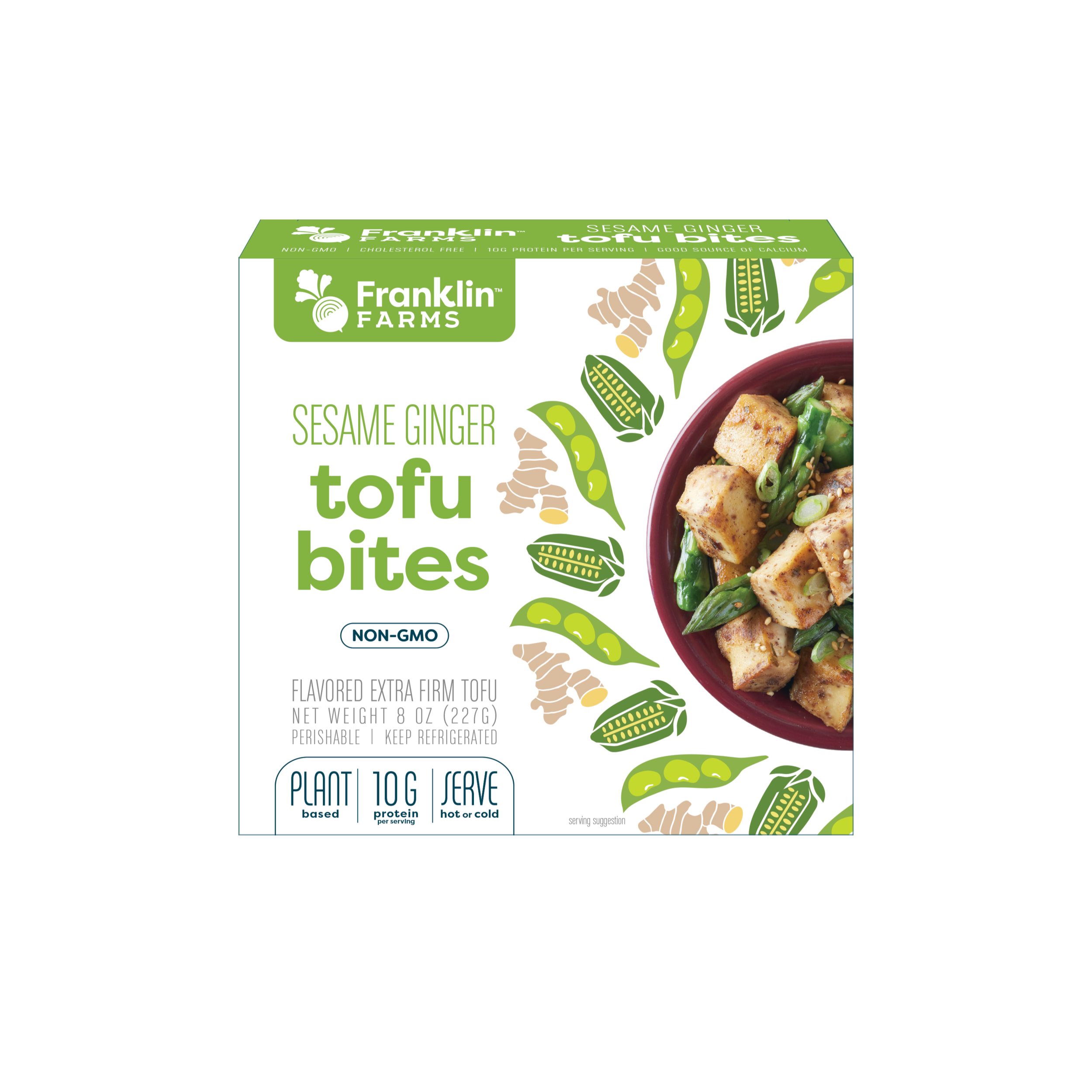Sesame Ginger Tofu Bites — Franklin Farms