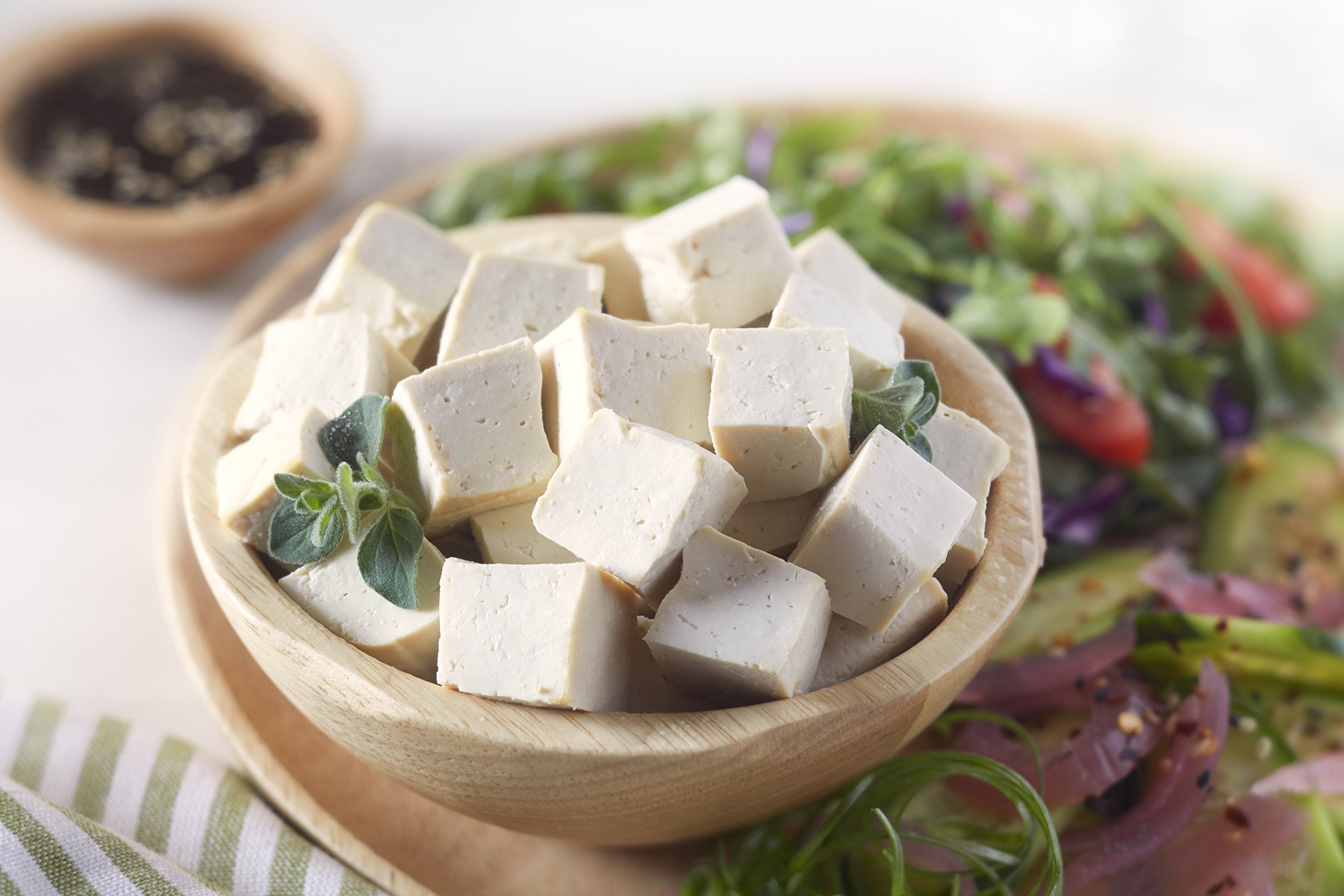 Vac Packed Extra Firm Cubed Tofu (Copy)