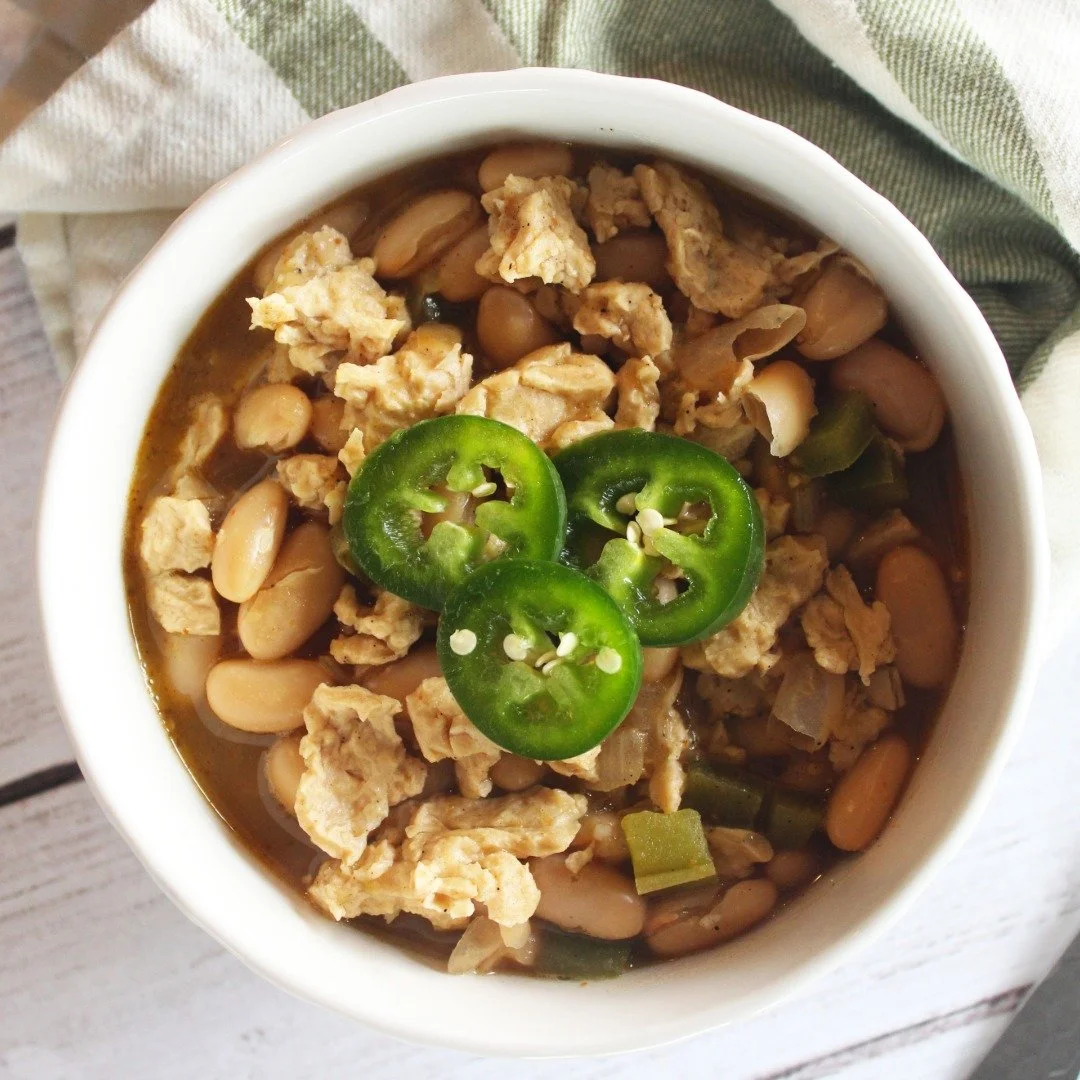 You just can't go wrong with a
 comforting soup recipe 🍜🌿
Find our recipe for our Chik'n Chili at the link in our bio.

#SoupSeason #SoupRecipes #PlantBased #Vegan
#PlantPower #Seitan