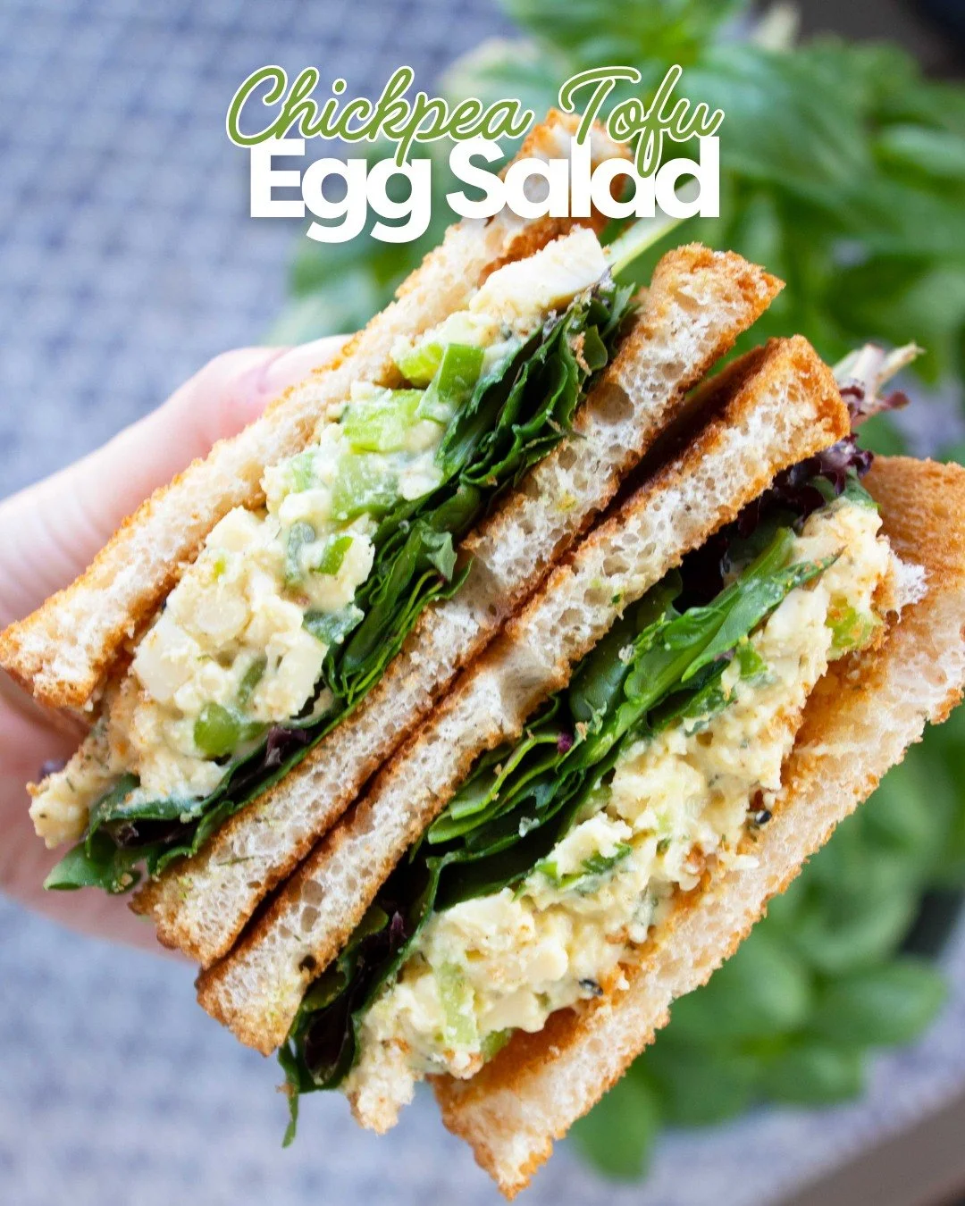 Our Chickpea Tofu is the perfect vegan egg replacement in your favorite egg salad recipe. 🌿 Swipe to get our go-to recipe! 

#FranklinFarmsFoods #Vegan #PlantBased #FranklinFarms