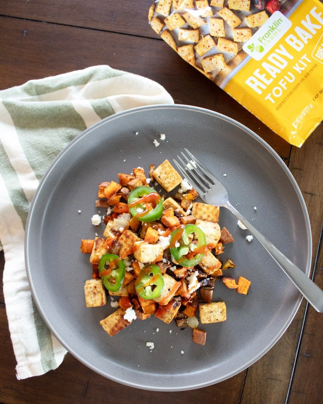 Our Ready Bake Breakfast Sausage Tofu Kit is the perfect base for a savory breakfast hash &amp; the perfect recipe for a Mother's Day brunch this weekend! ☀️ Find the full recipe below!

Ready Bake Breakfast Sausage Tofu Hash

1 Sweet Potato, diced