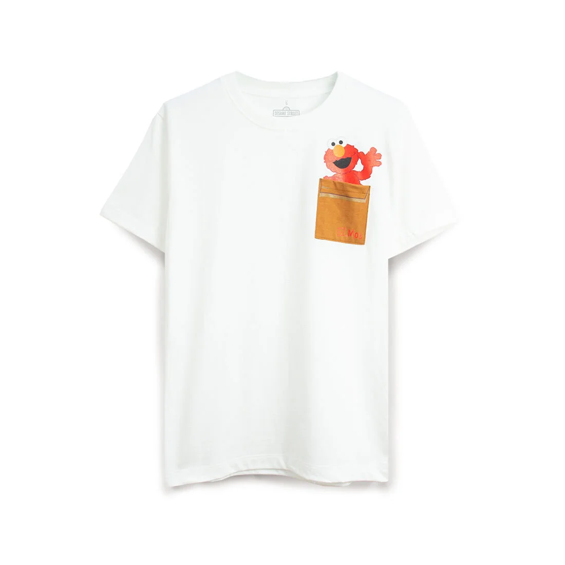 Sesame Elmo Pocket T-Shirt
