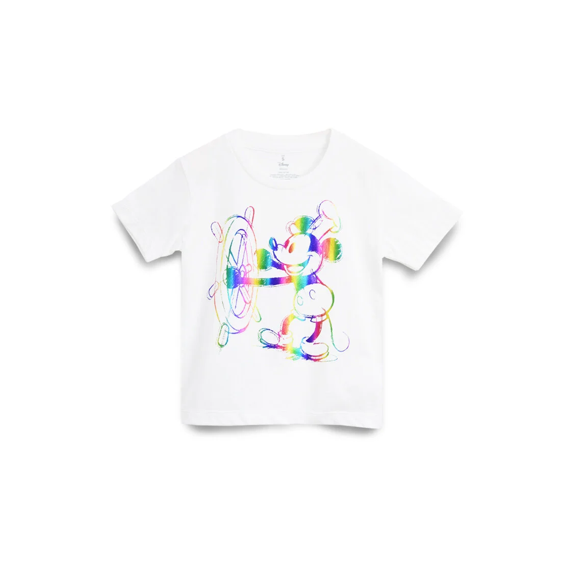 Mickey Sailing Foil T-Shirt - Kids