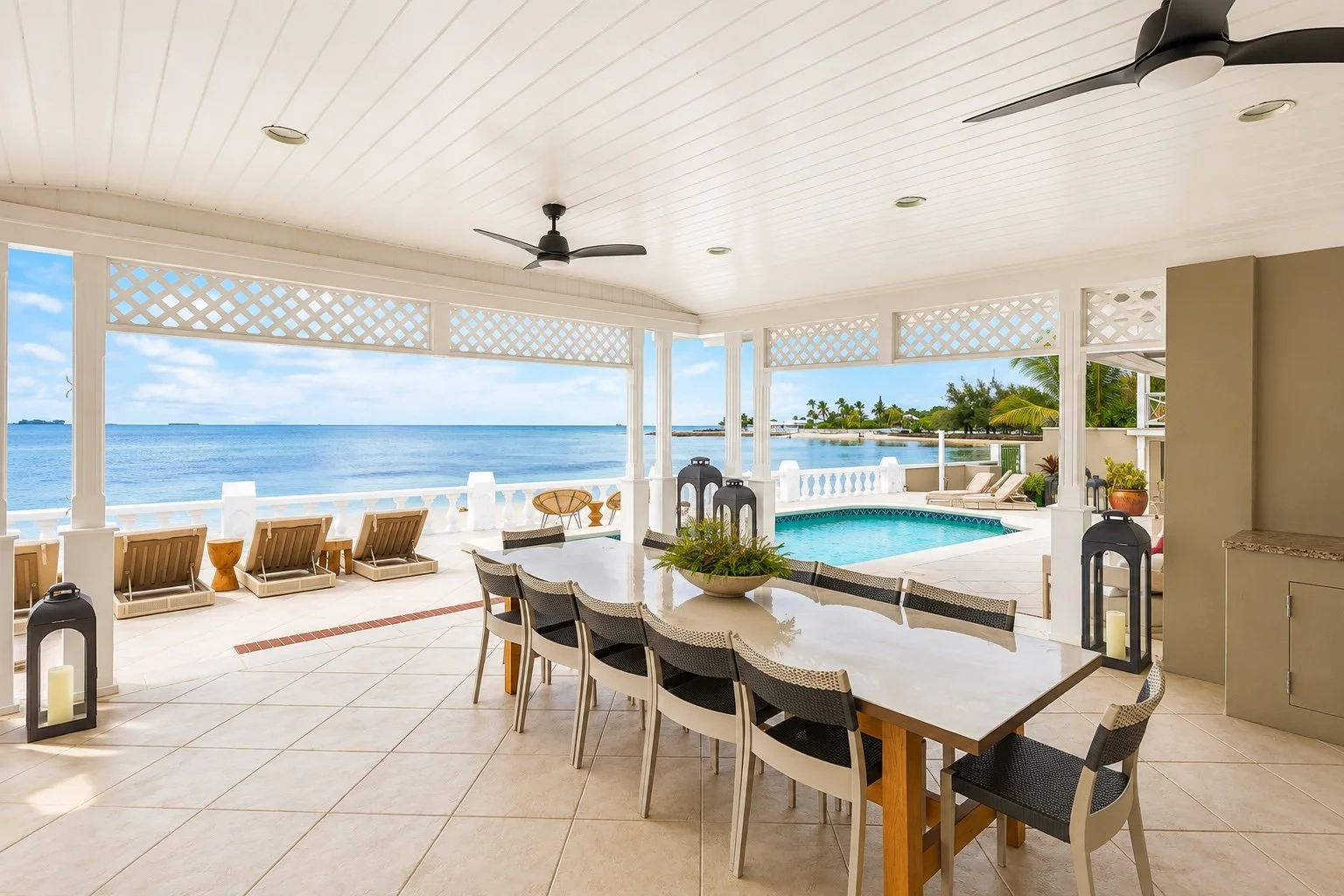 Covered Patio and Pool