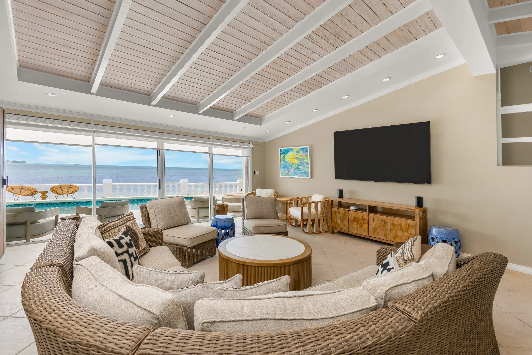 Ocean-View Living Room
