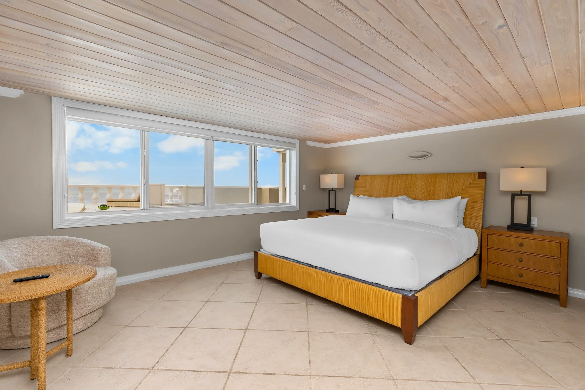 Sea-Level King Bedroom