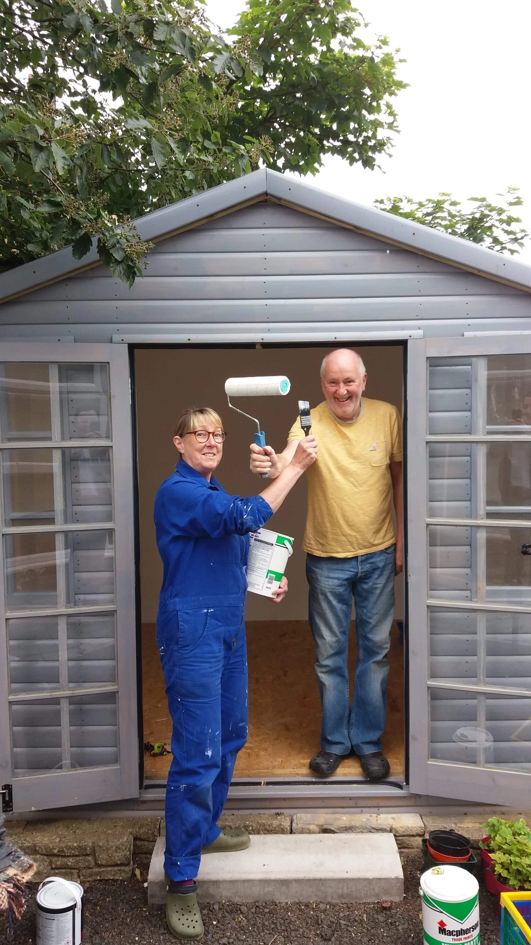  Hazel and Martin Shed light upon it!