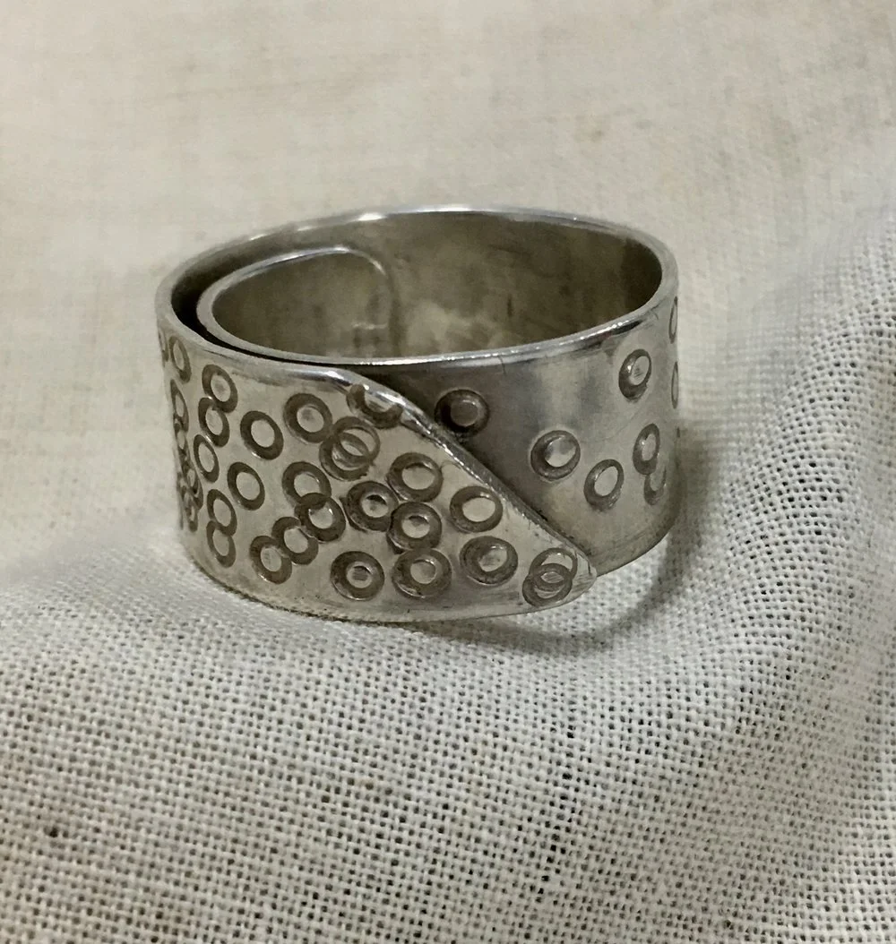 Make A Silver Wrapped Ring