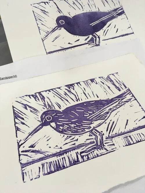 Lino Printing