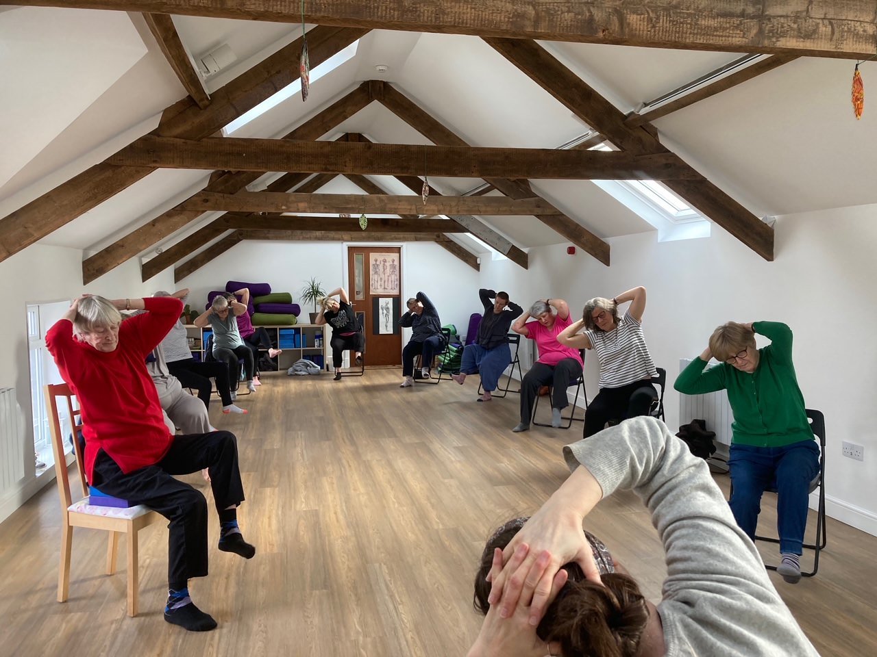 Chair Flair Yoga - Tuesdays 10.00am to 10.45am