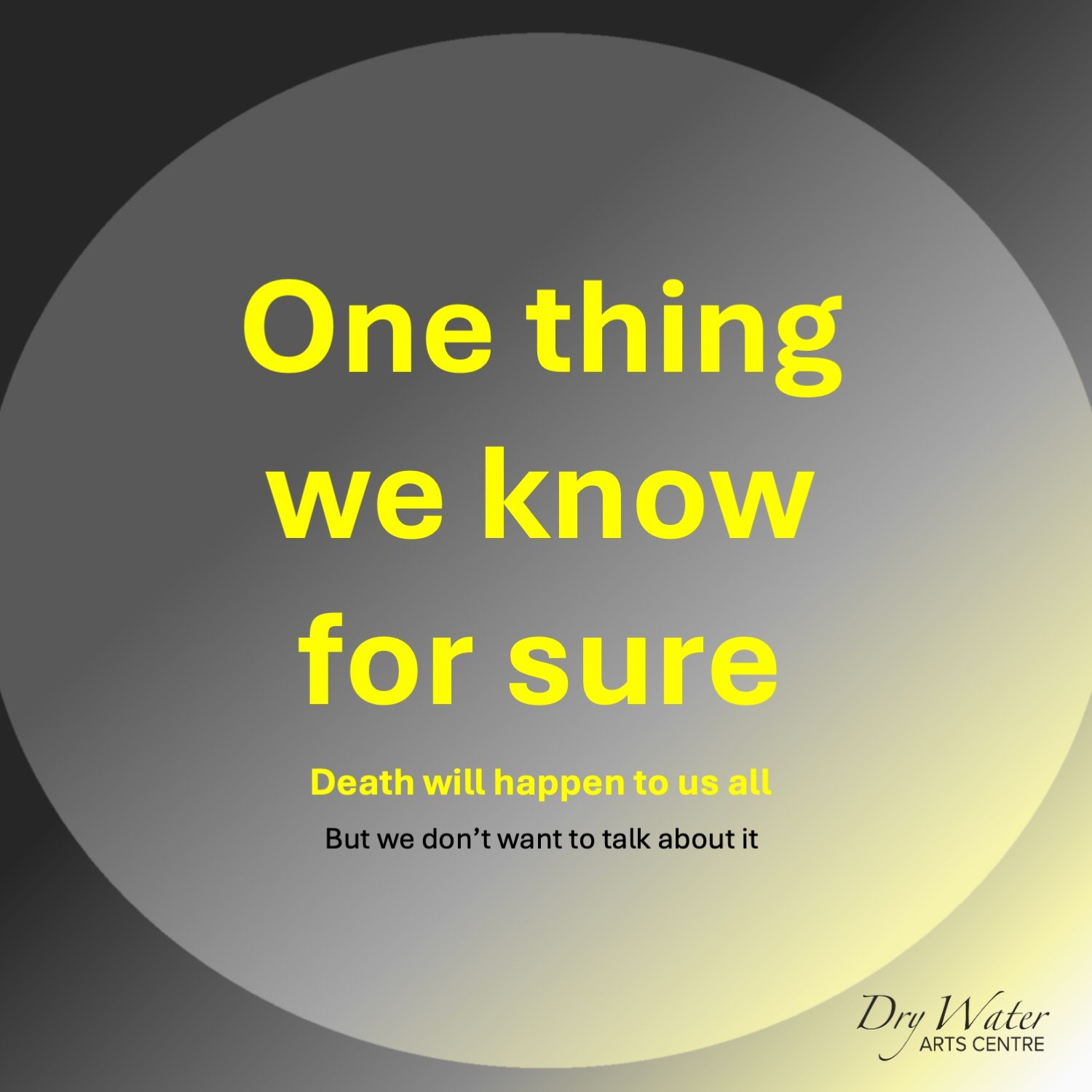 Although this is FREE - Booking is essential
More info and Book Here :
https://www.drywaterarts.uk/pop-up-event/death-cafe