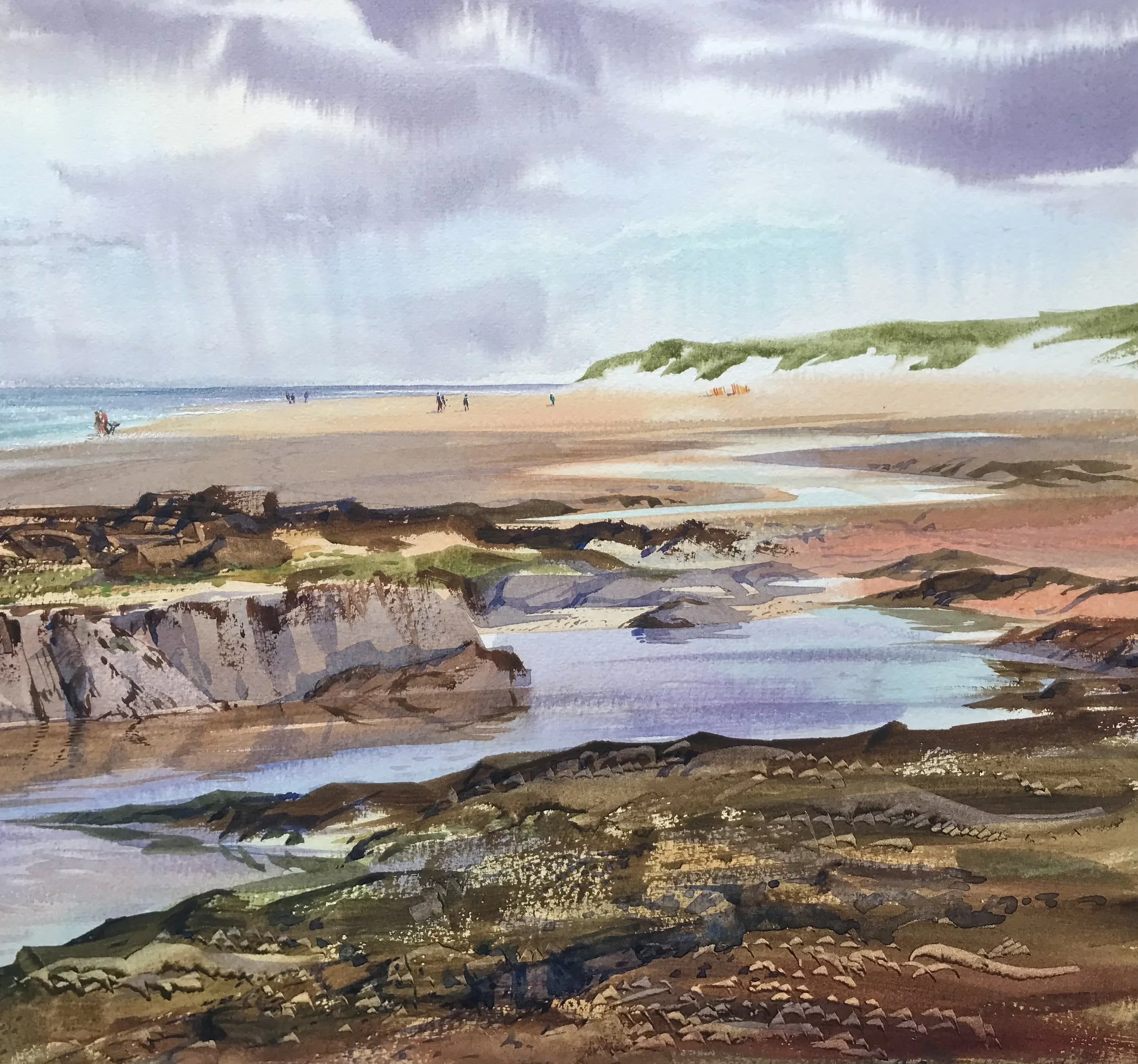 Ben Haslam Bamburgh Sands (Original).jpg