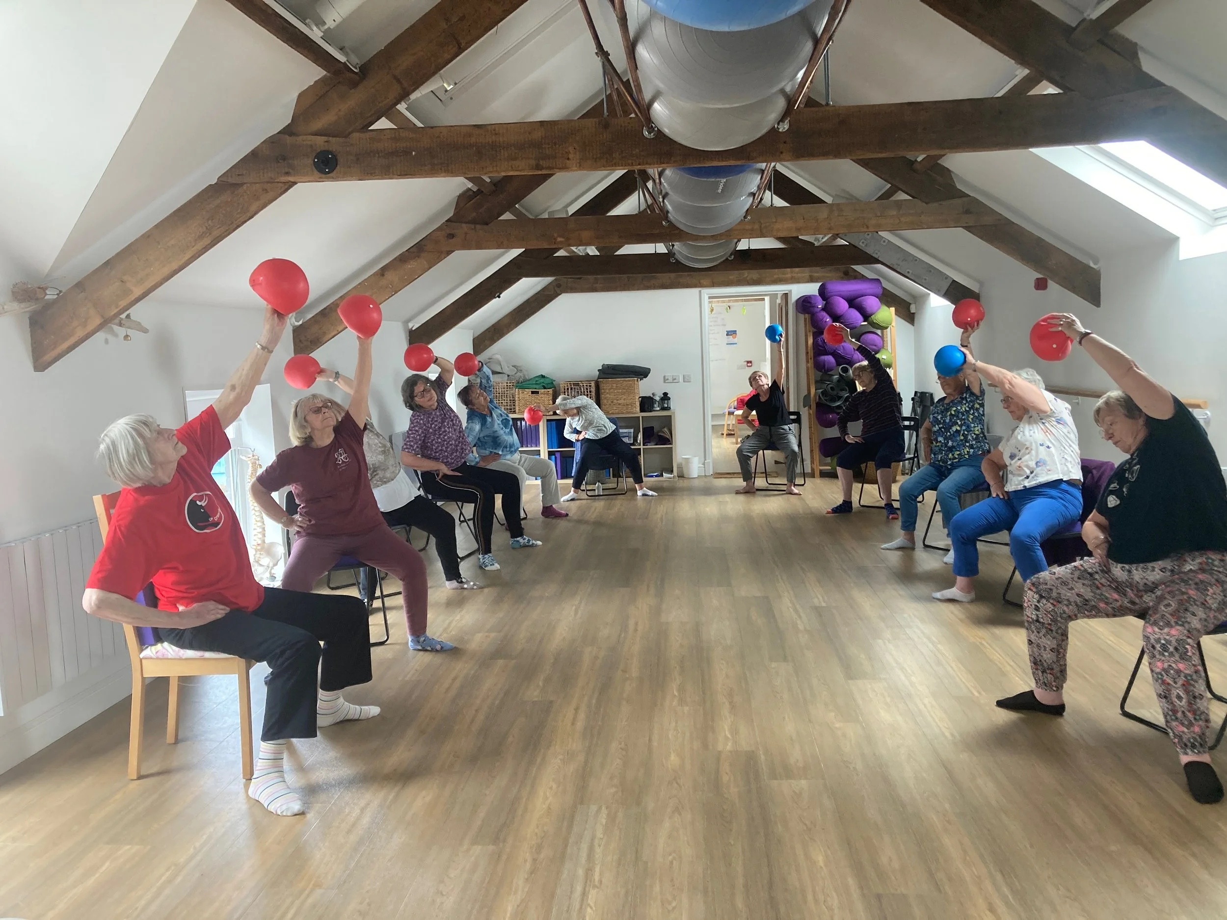 Chair Flair Yoga - Tuesdays 10.00am to 10.45am