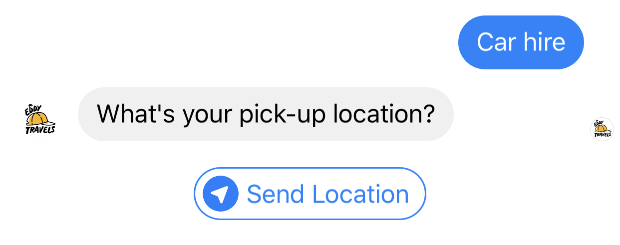 Look for car rentals when traveling with Eddy Travels AI assistant.jpg