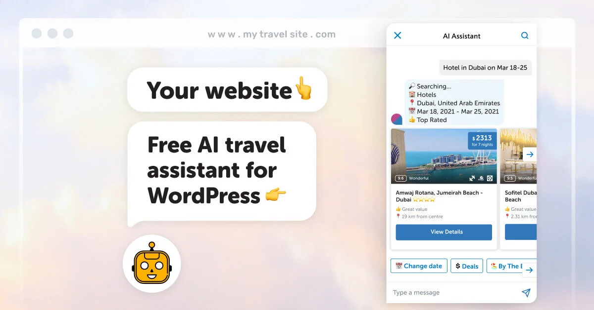 Free WordPress Travel Plugin To Monetize Your Website - Eddy ...