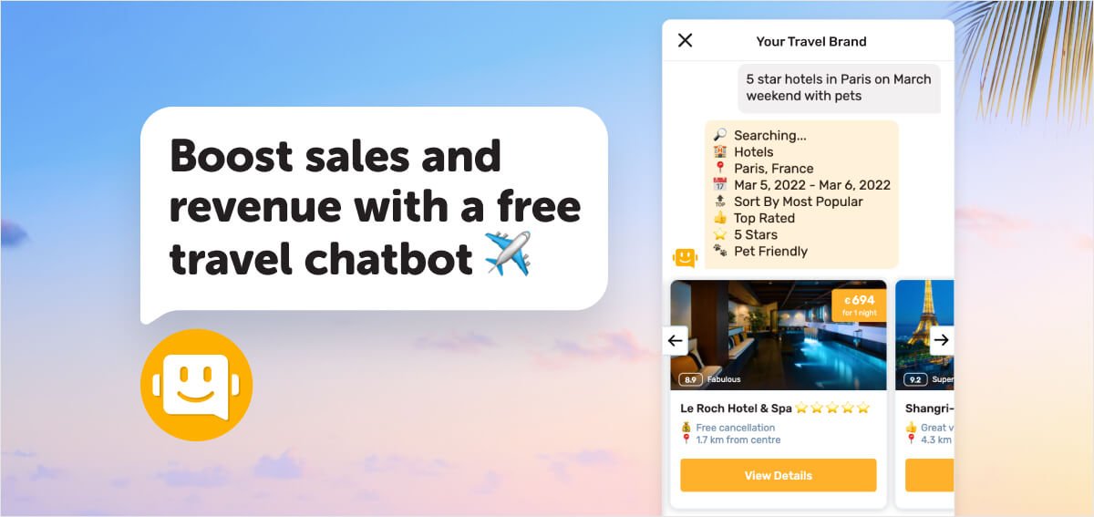 Free live chat bot assistant for website or blog