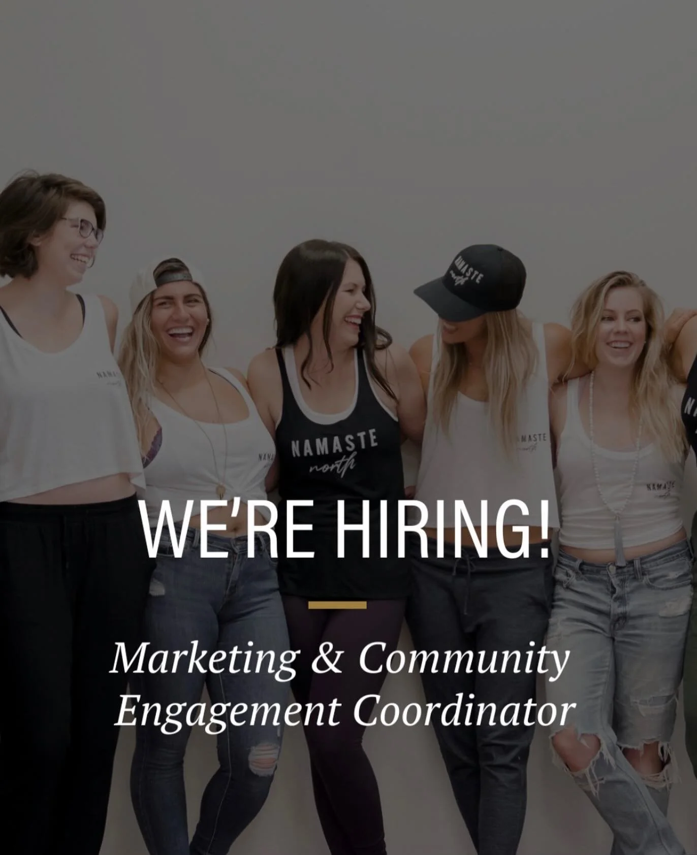 We&rsquo;re looking for a Marketing &amp; Community Engagement Coordinator to join our growing team! This is a junior-level role with meaningful responsibility and room to grow, ideal for someone who is creative, organized, and ready to take ownershi