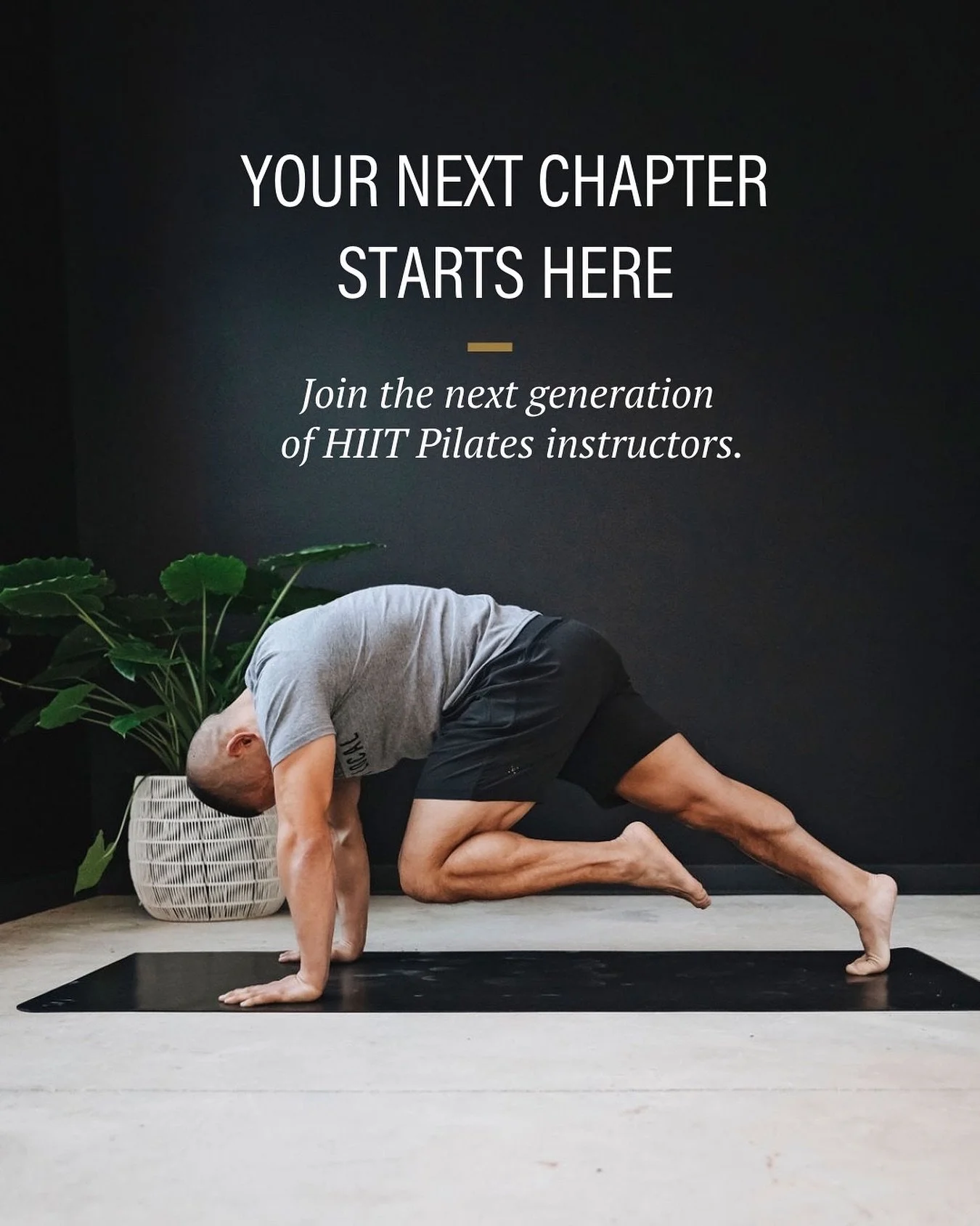 This is for the people who love the energy of the room&hellip;
the music, the heat, the strength, the feeling of pushing past what you thought you could do.
⠀⠀⠀⠀⠀⠀⠀⠀⠀
What if you were the one leading it?
⠀⠀⠀⠀⠀⠀⠀⠀⠀
Our HIIT Pilates Teacher Training is