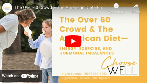 The Over 60 Crowd &amp; The American Diet—Energy, Exercise, and Hormonal Imbalances