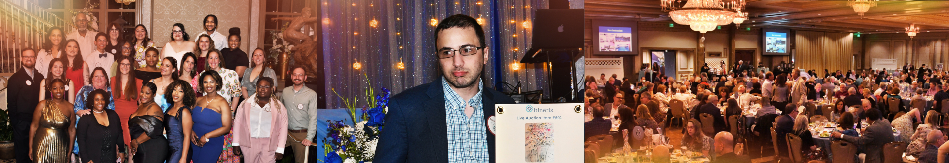 gala banner collage of images from last year's event.