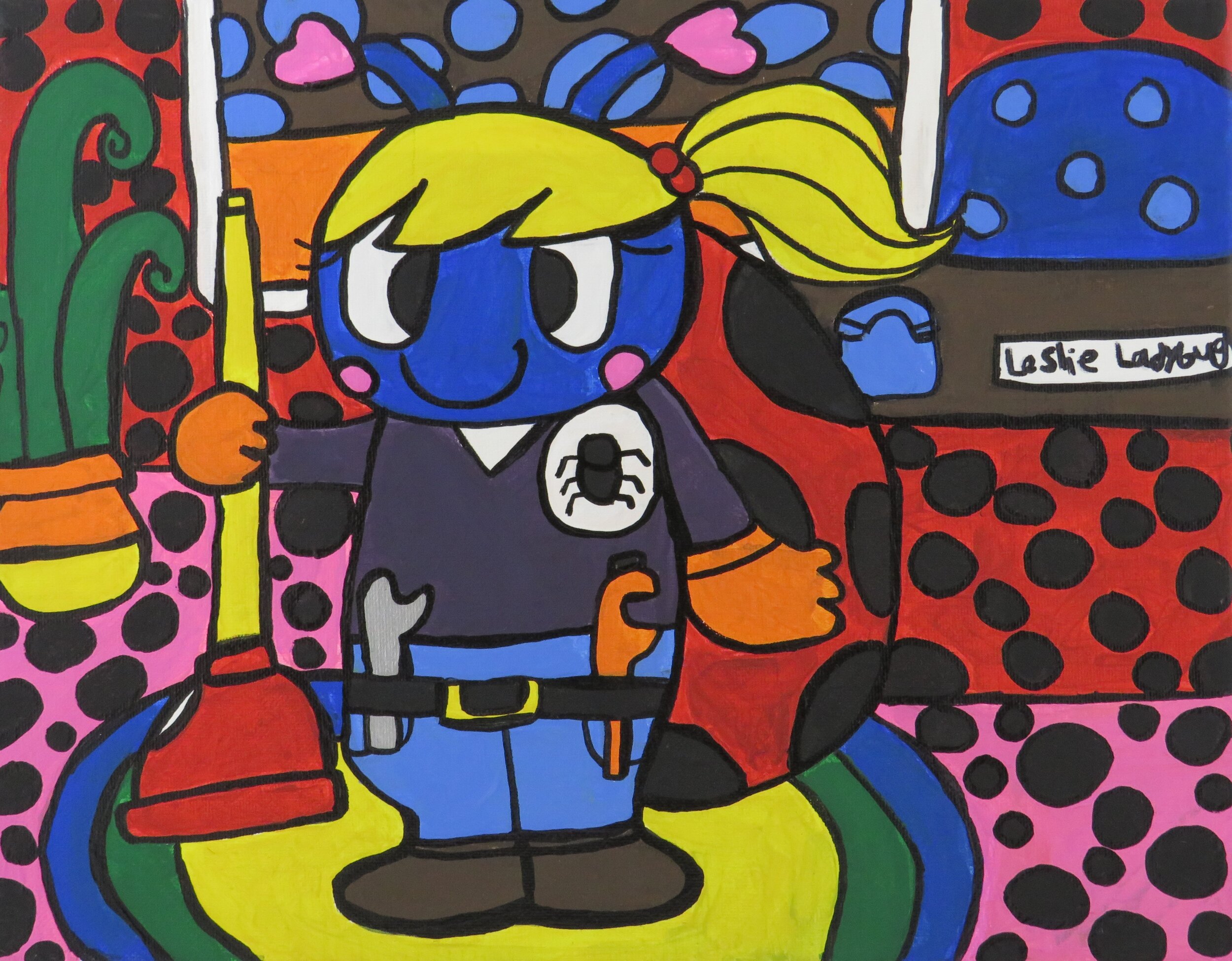 Cutimals - Leslie The Ladybug Plumber