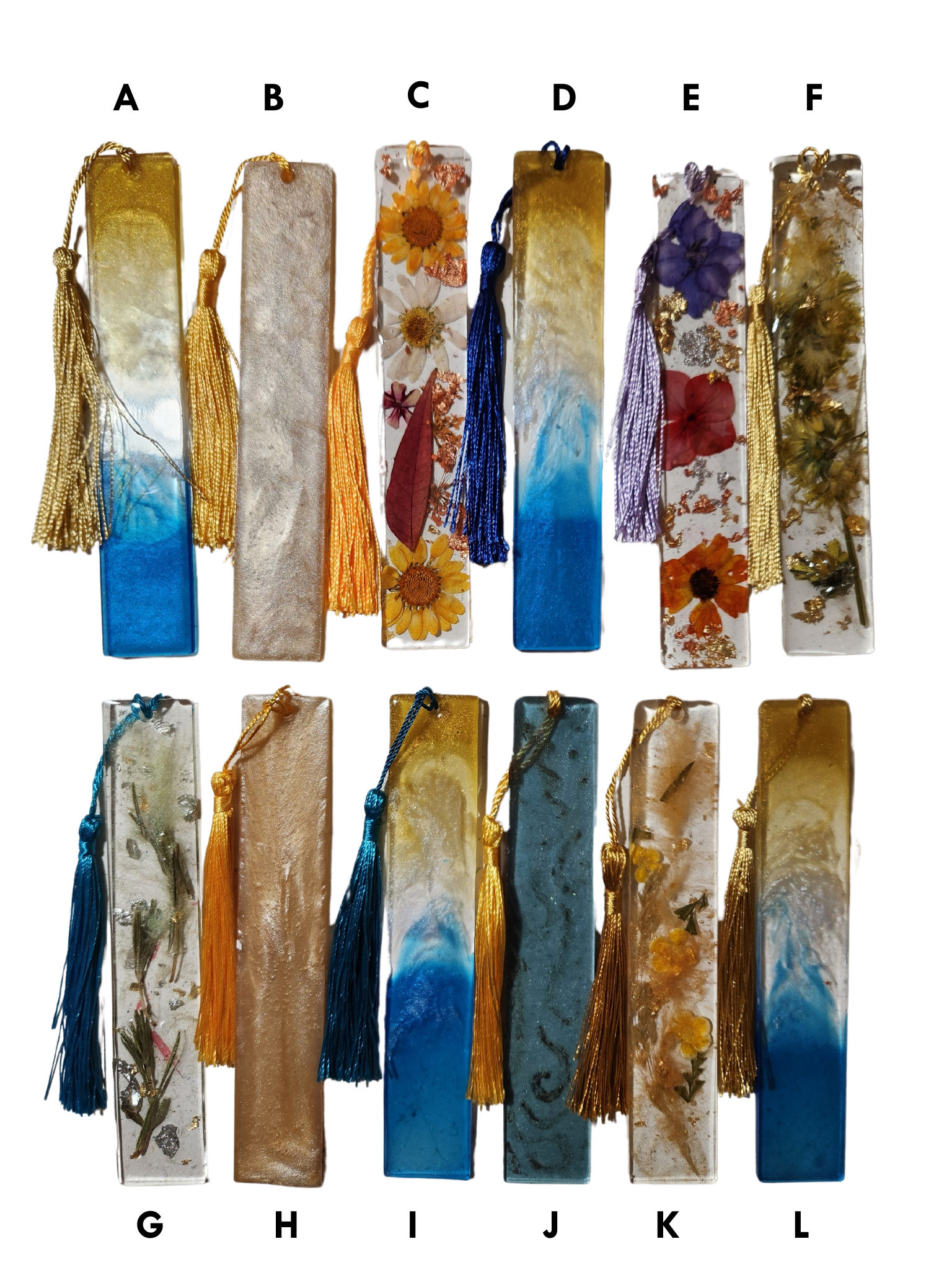 MADE by Itineris- Medium Resin Bookmarks