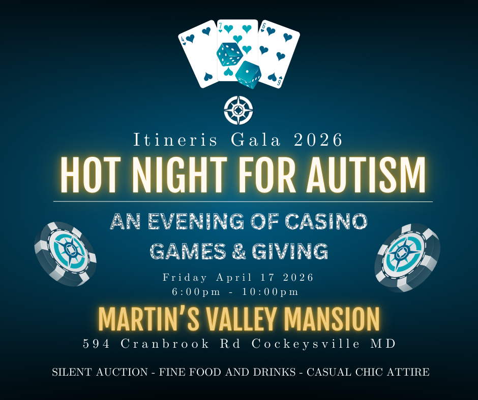 itineris gala 2026. hot night for autism. an evening of casino games and giving.