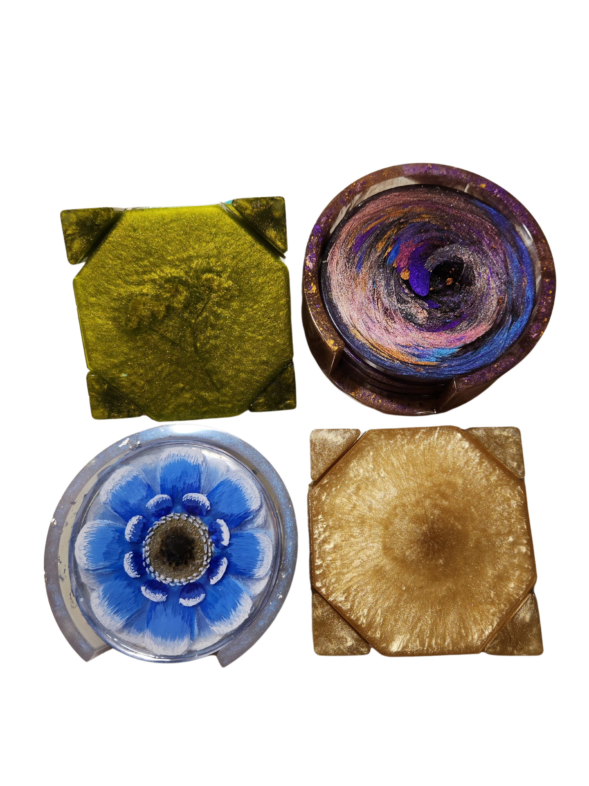 MADE by Itineris - Resin Coaster Set
