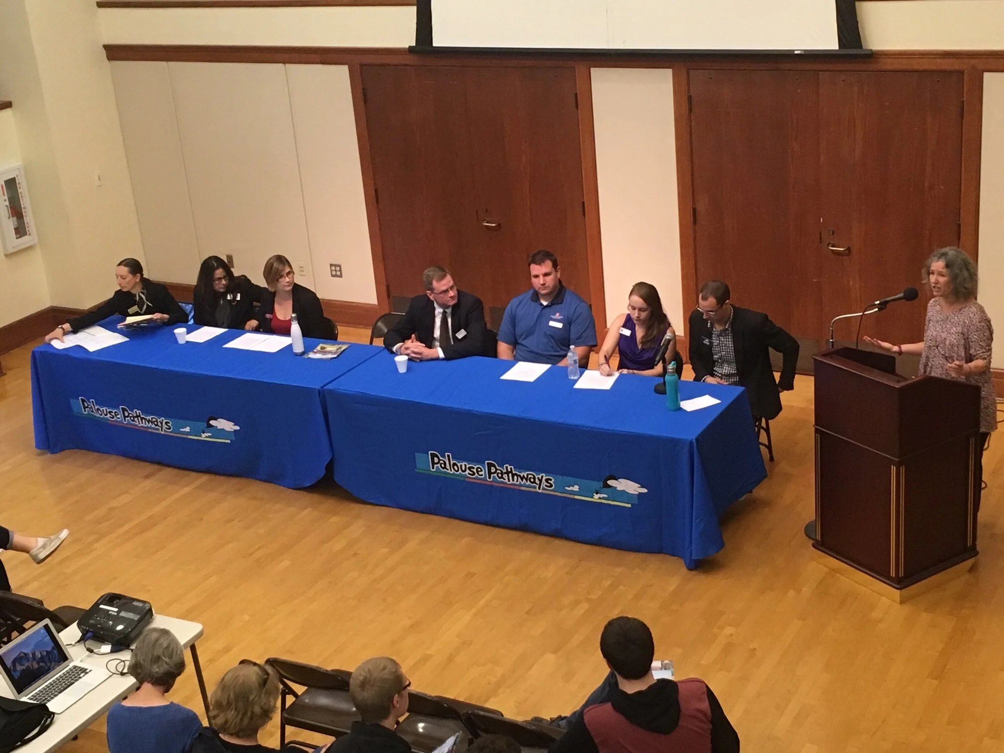 Honors college panel in 2017