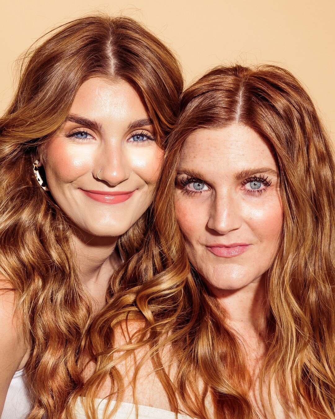 Album cover? Maybe! ​​​​​​​​
​​​​​​​​
Sabrina and Emma just being their normal beautiful beauties. #stronggenes ❤️​​​​​​​​
​​​​​​​​
Emma is one of our salon coordinators who everyone loves! She&rsquo;s a wizard floating around making it all happen!​​