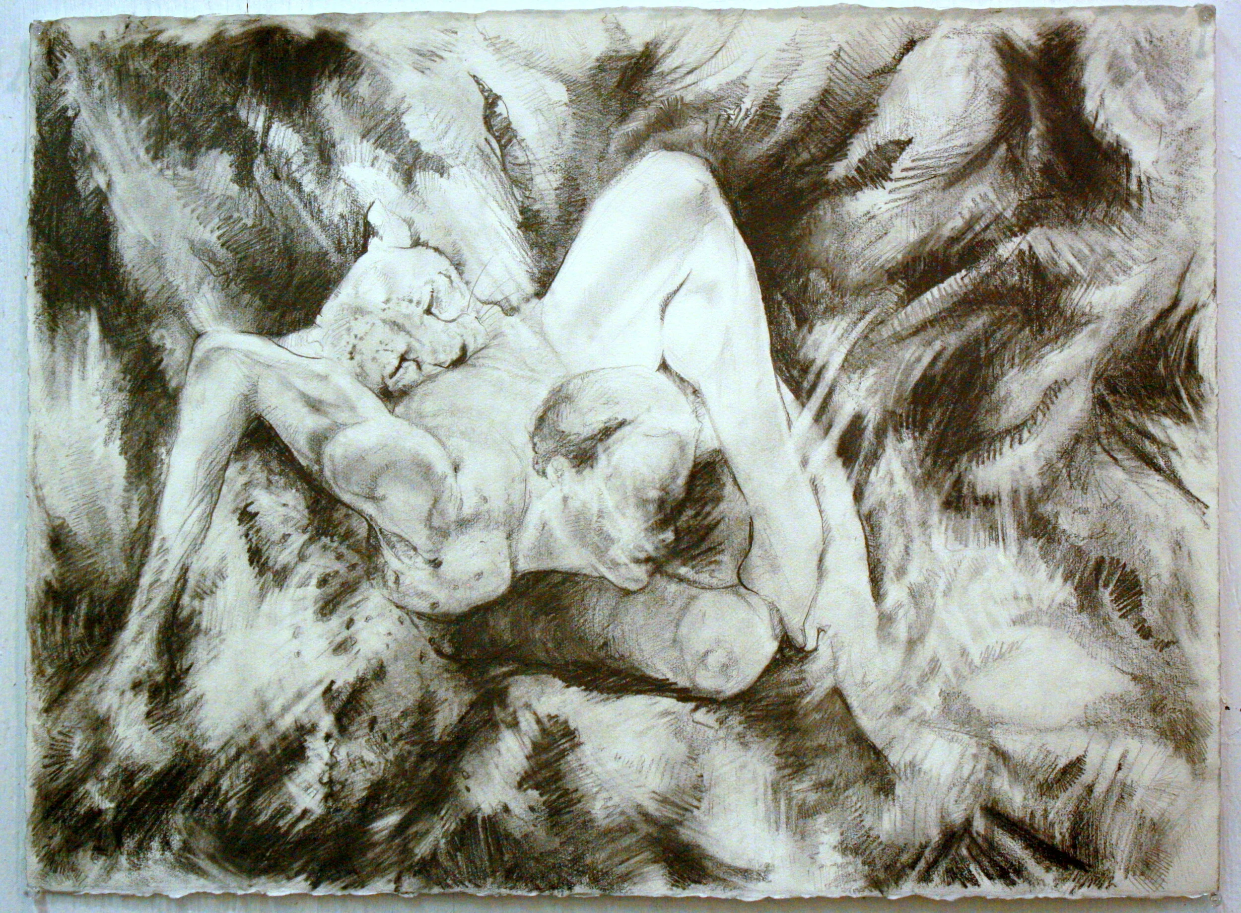 Katerina Pravda Art Original Graphite Drawing Cheetah.JPG