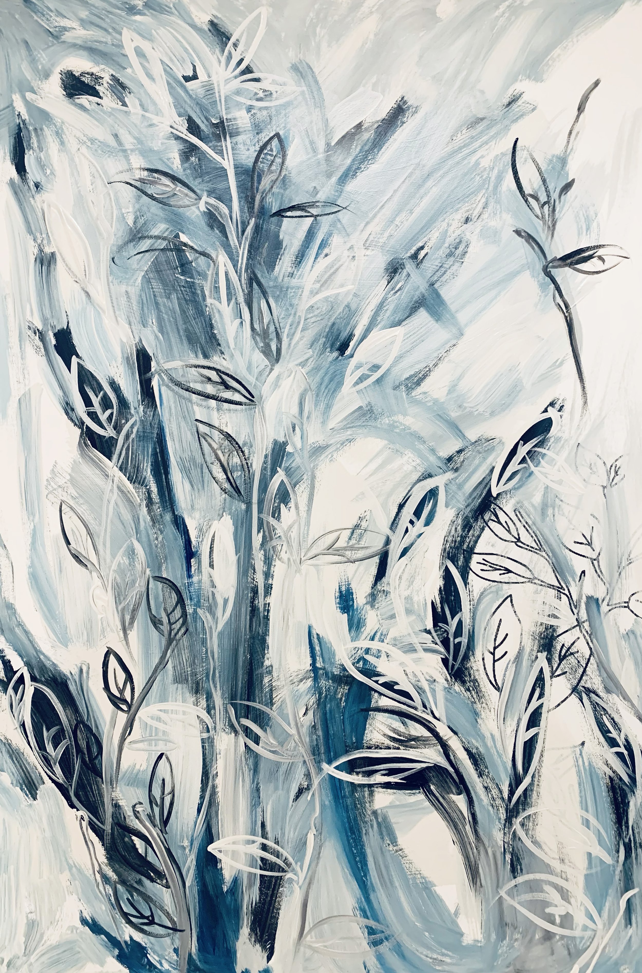 Acrylic on Canvas 24"x36" 