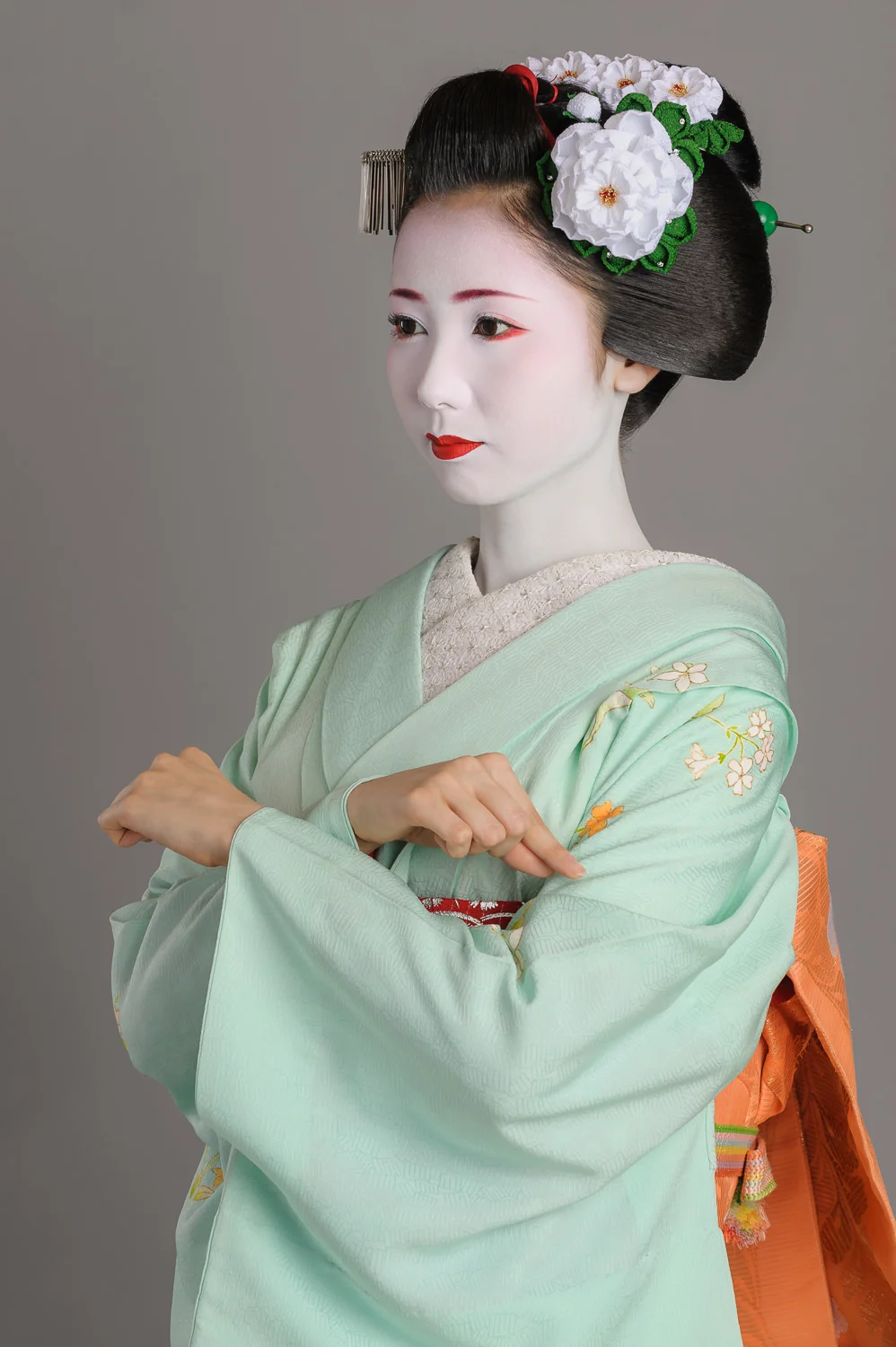 Maiko Mamehana in Turquoise 1
