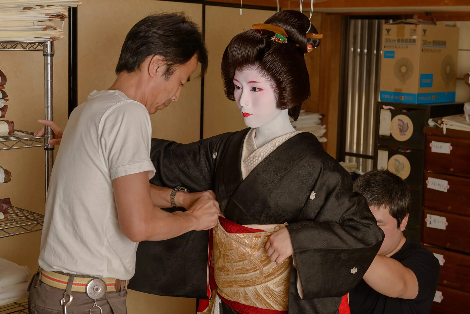 Geisha Mameharu's Kimono 2