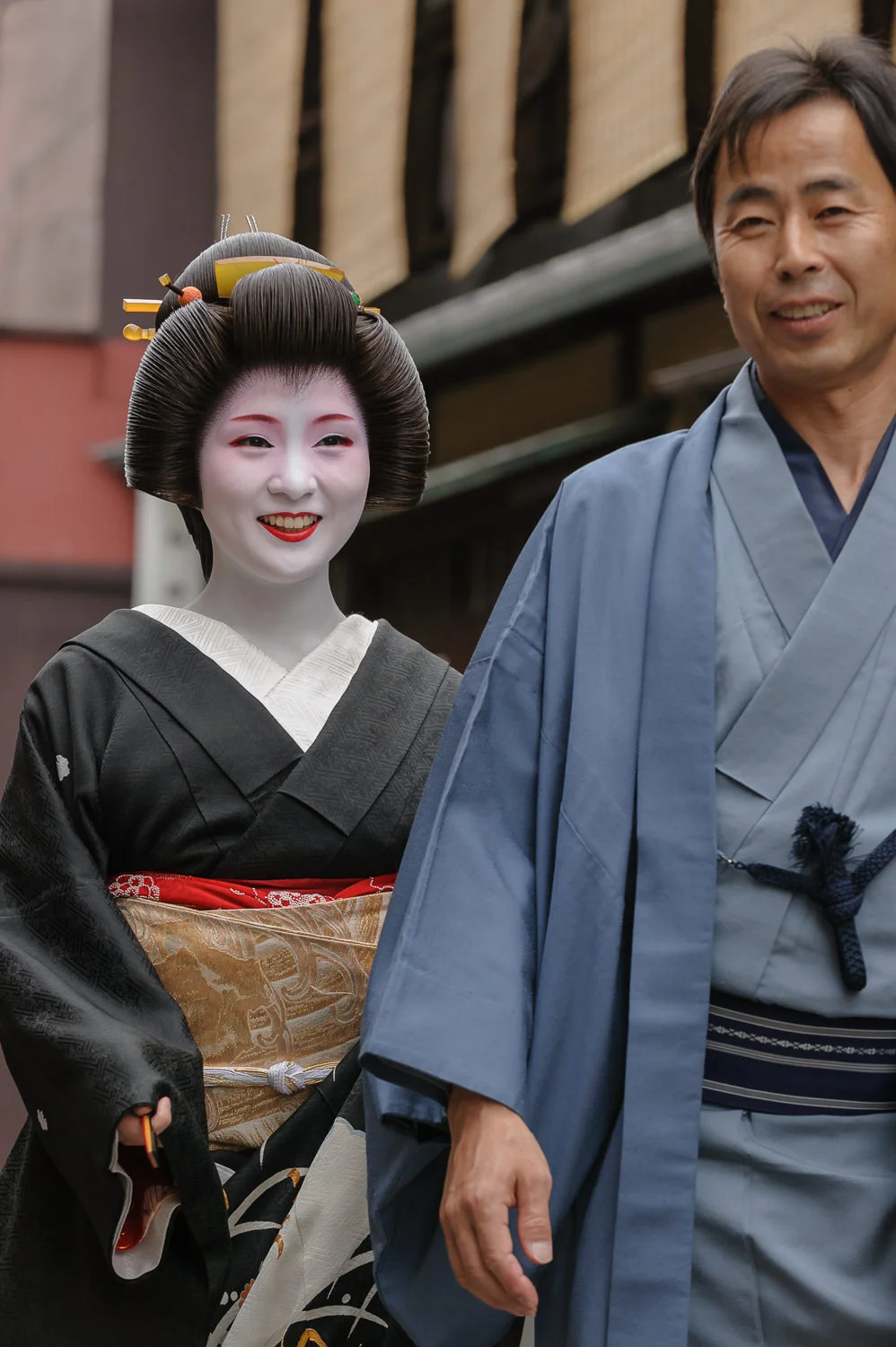 Geisha Mameharu's Erikae Greetings